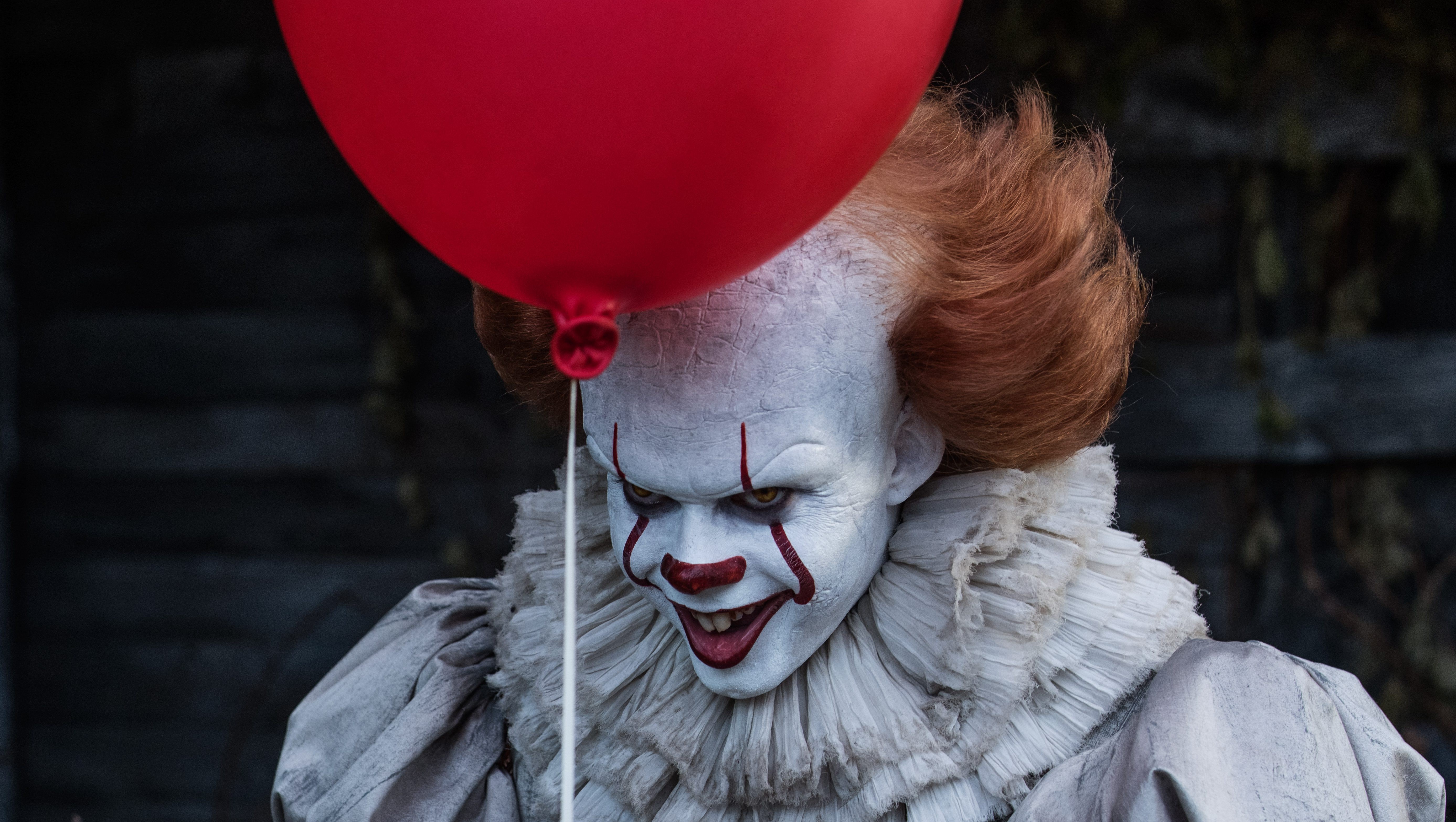 it, 2017 movies, 4k, movies, hd, 5k, clown, jaeden lieberher, HD Wallpaper