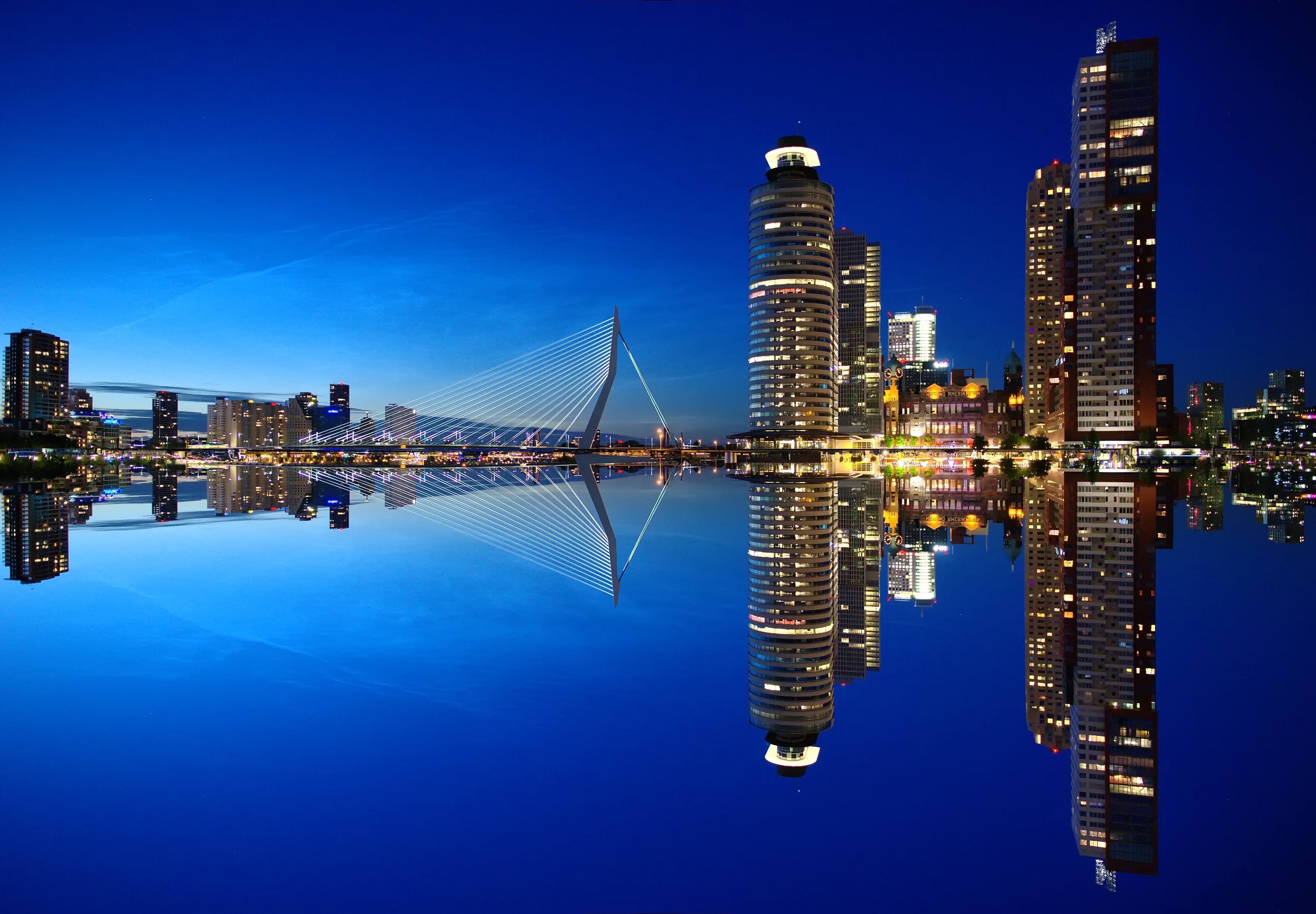 netherlands, world, city, buildings, night, 4k, 5k, hd, HD Wallpaper