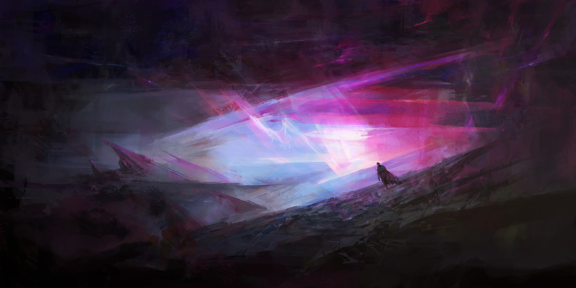 abstract, warrior, artist, digital art, hd, deviantart, HD Wallpaper