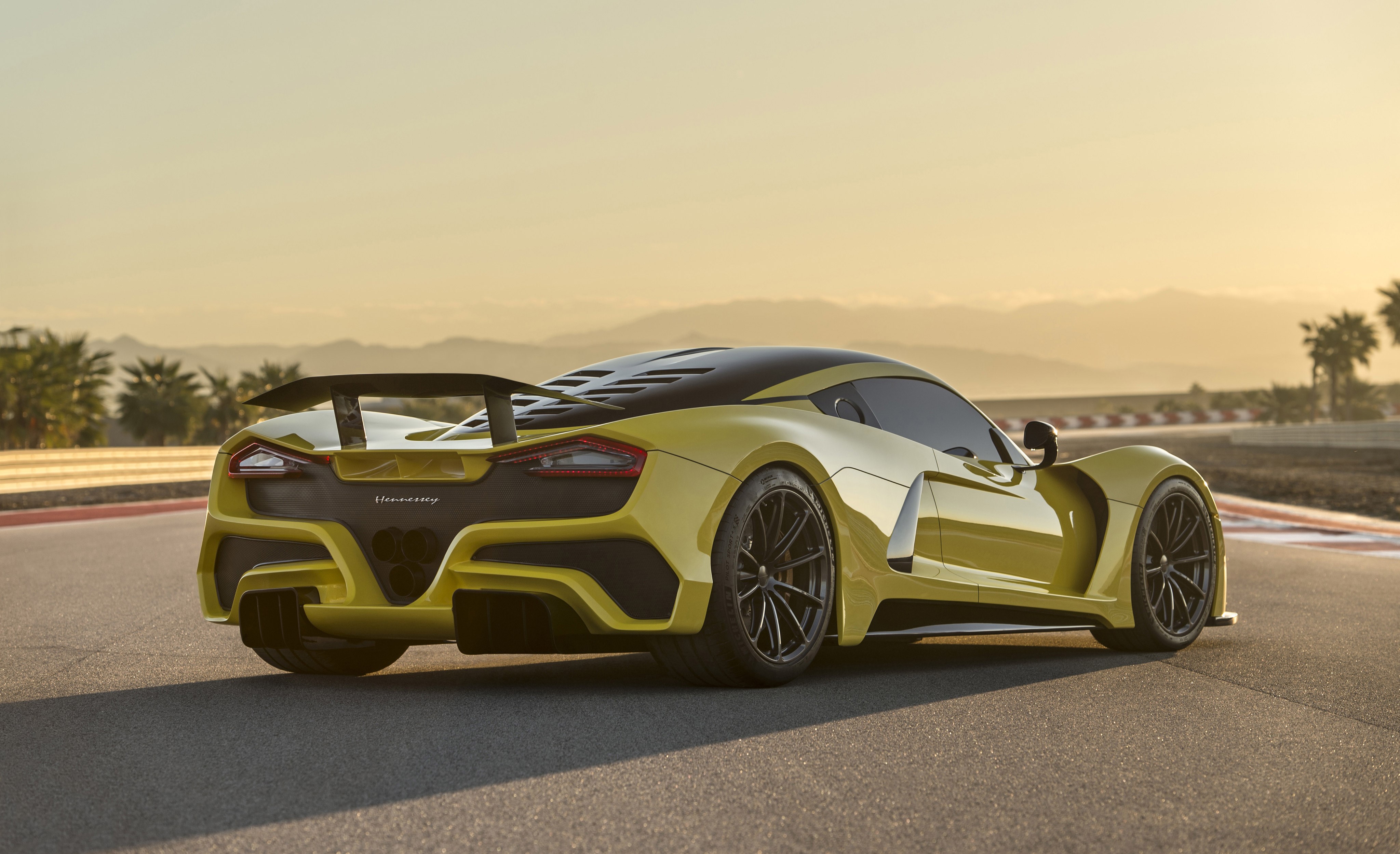 hennessey, 2017 cars, hd, cars, yellow, 4k, HD Wallpaper