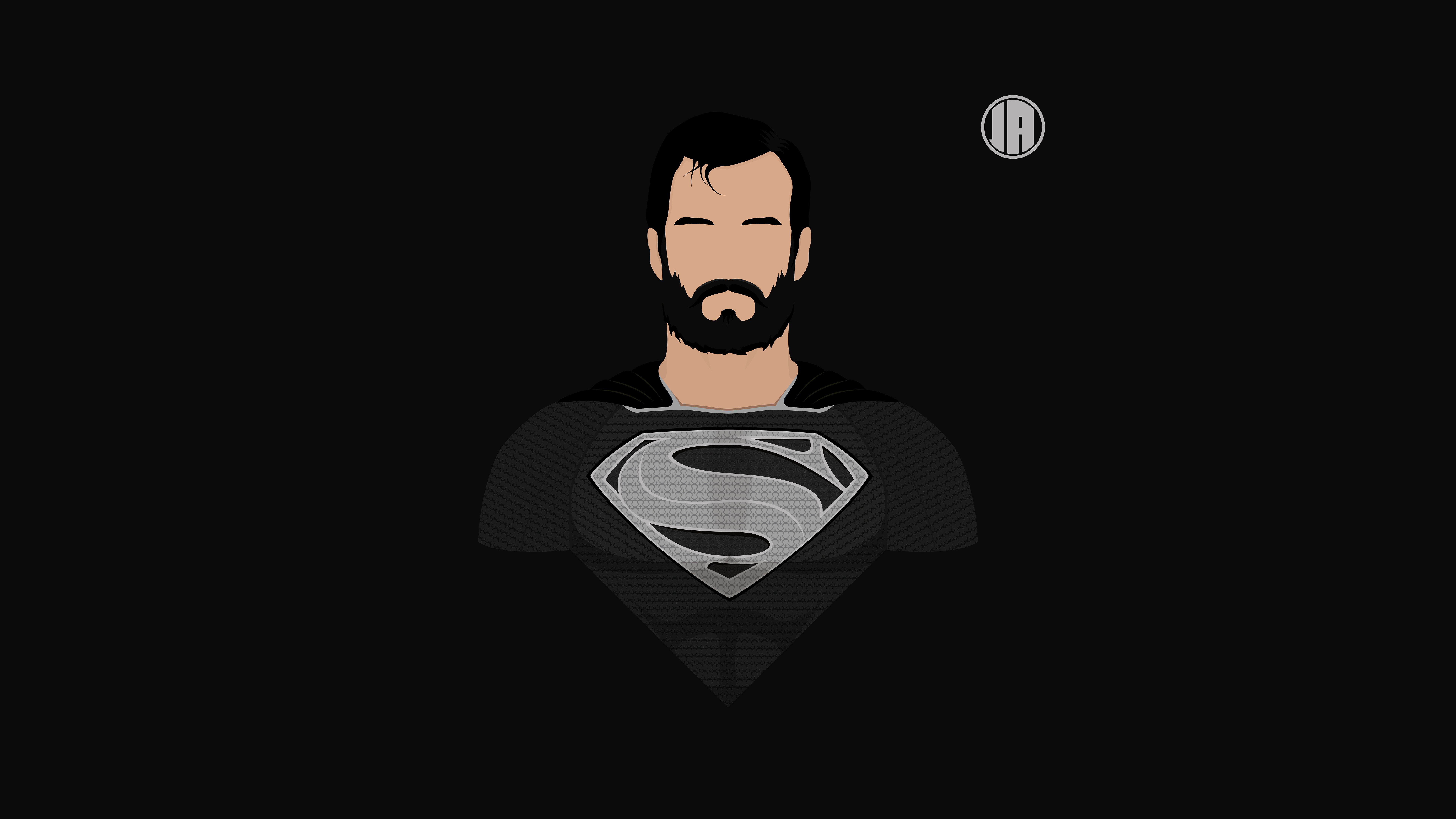superman, superheroes, minimalism, 4k, 5k, 8k, hd, deviantart, HD Wallpaper