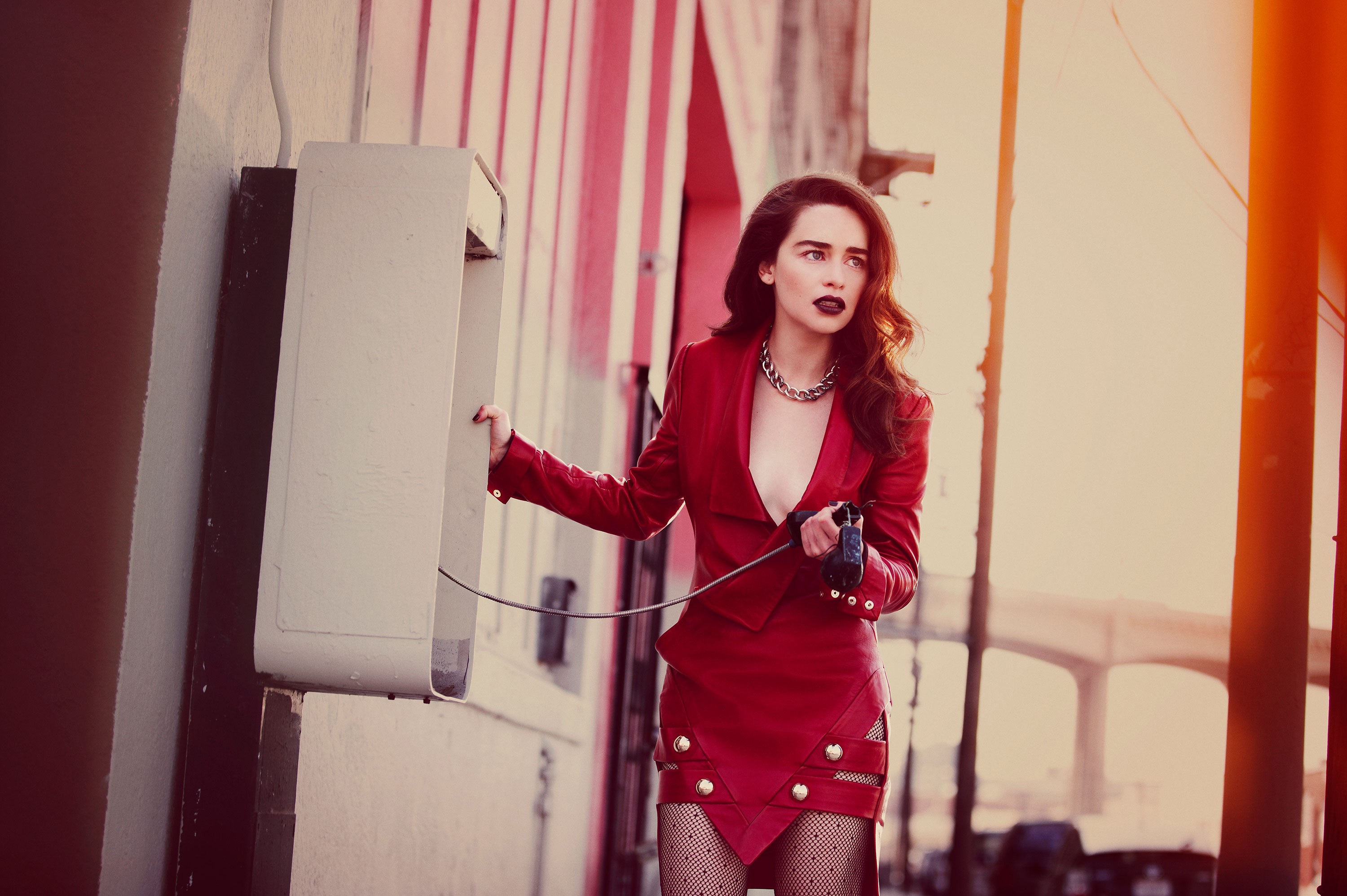 emilia clarke, celebrities, girls, hd, photoshoot, HD Wallpaper
