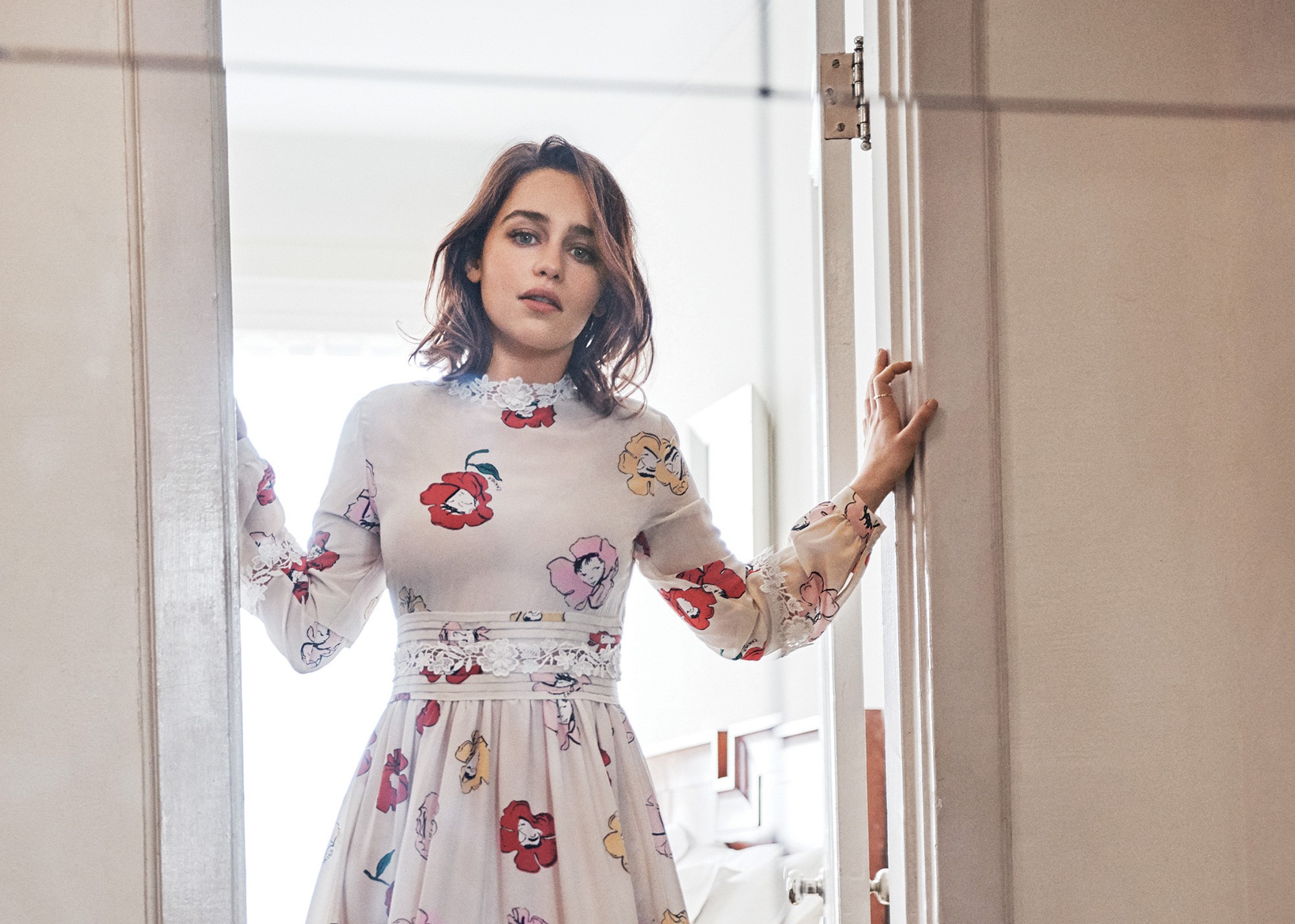 emilia clarke, celebrities, girls, hd, HD Wallpaper
