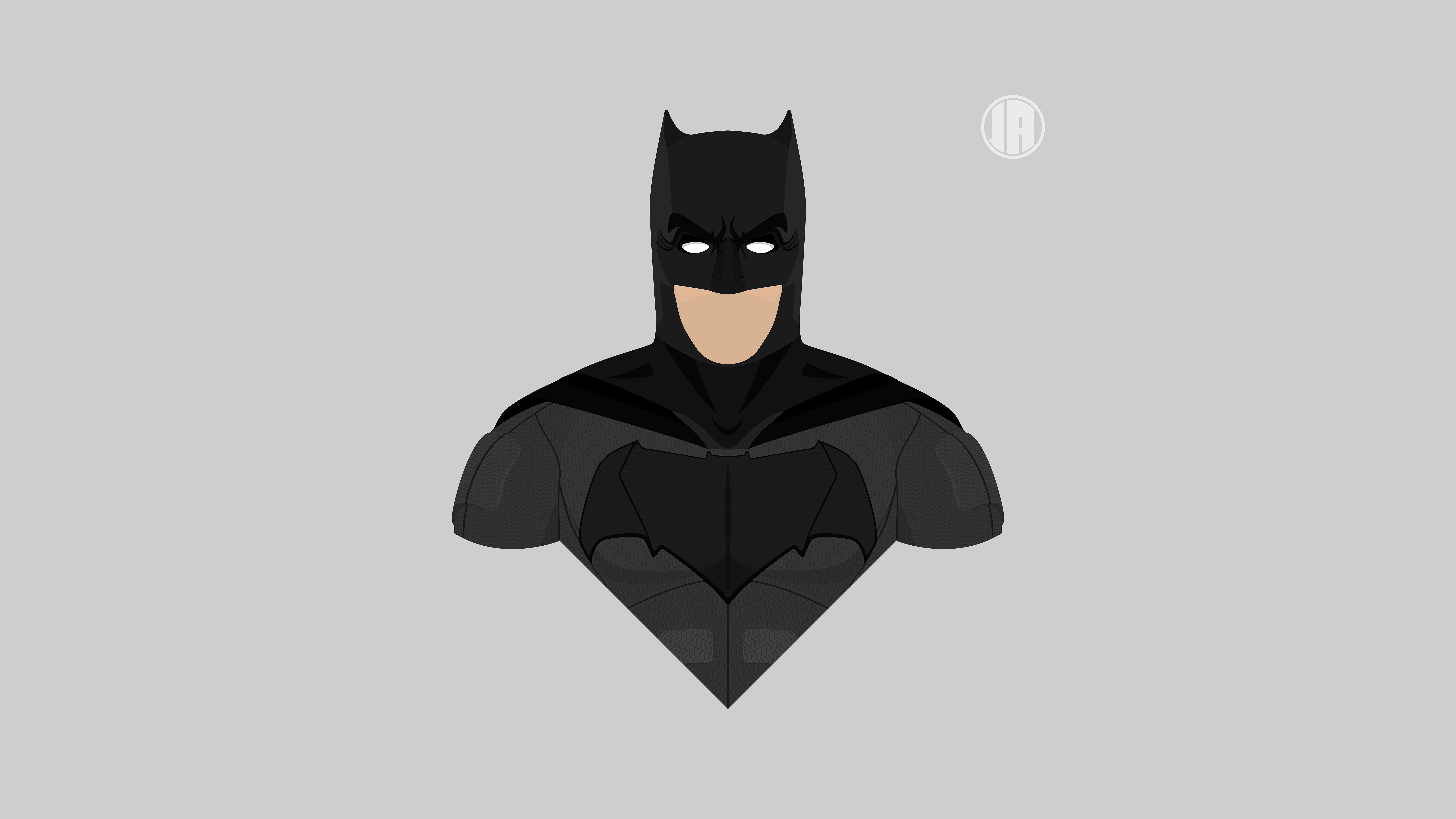 batman, superheroes, minimalism, 4k, 5k, 8k, hd, deviantart, HD Wallpaper