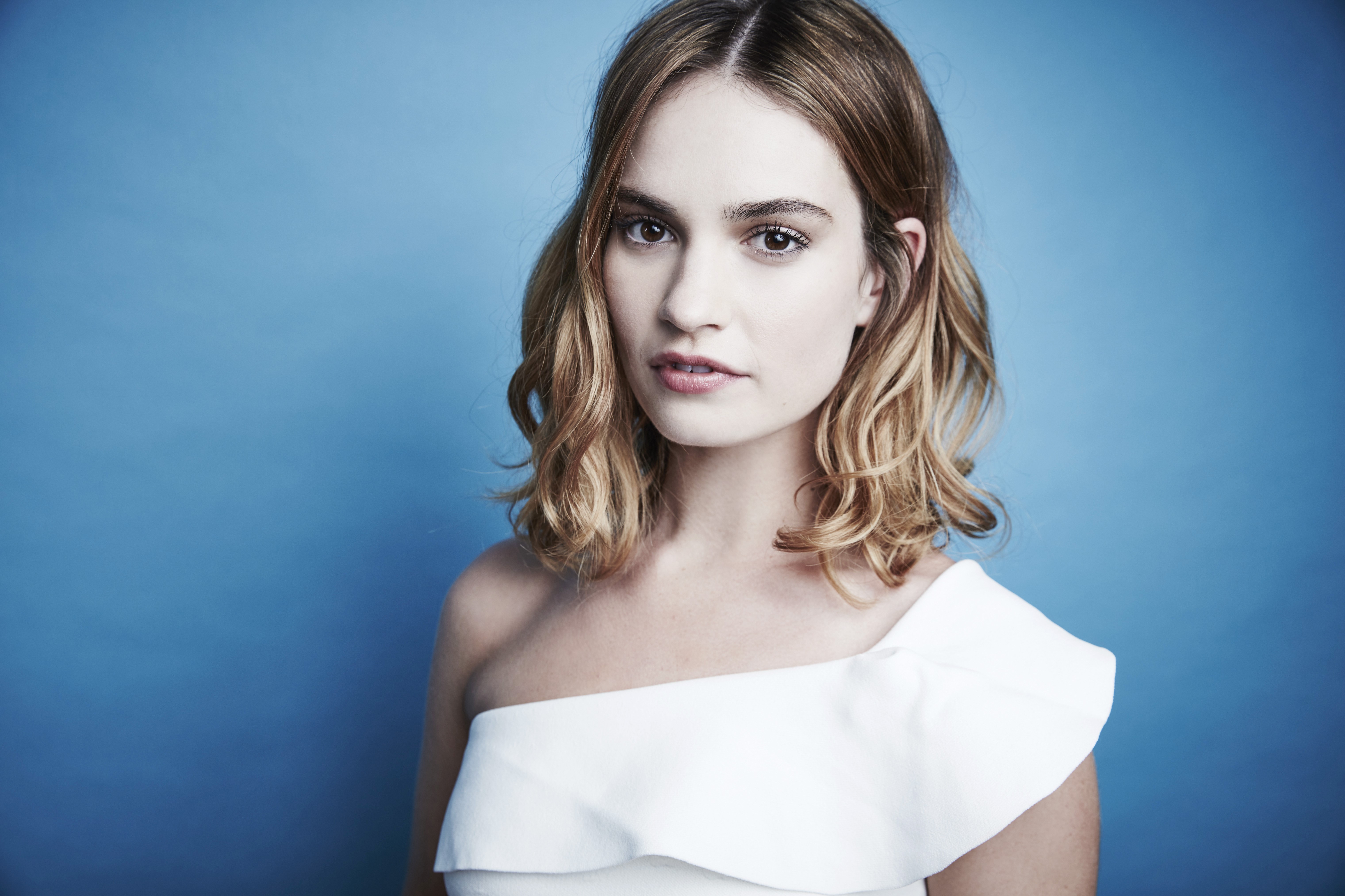 lily james, celebrities, girls, hd, 4k, 5k, HD Wallpaper
