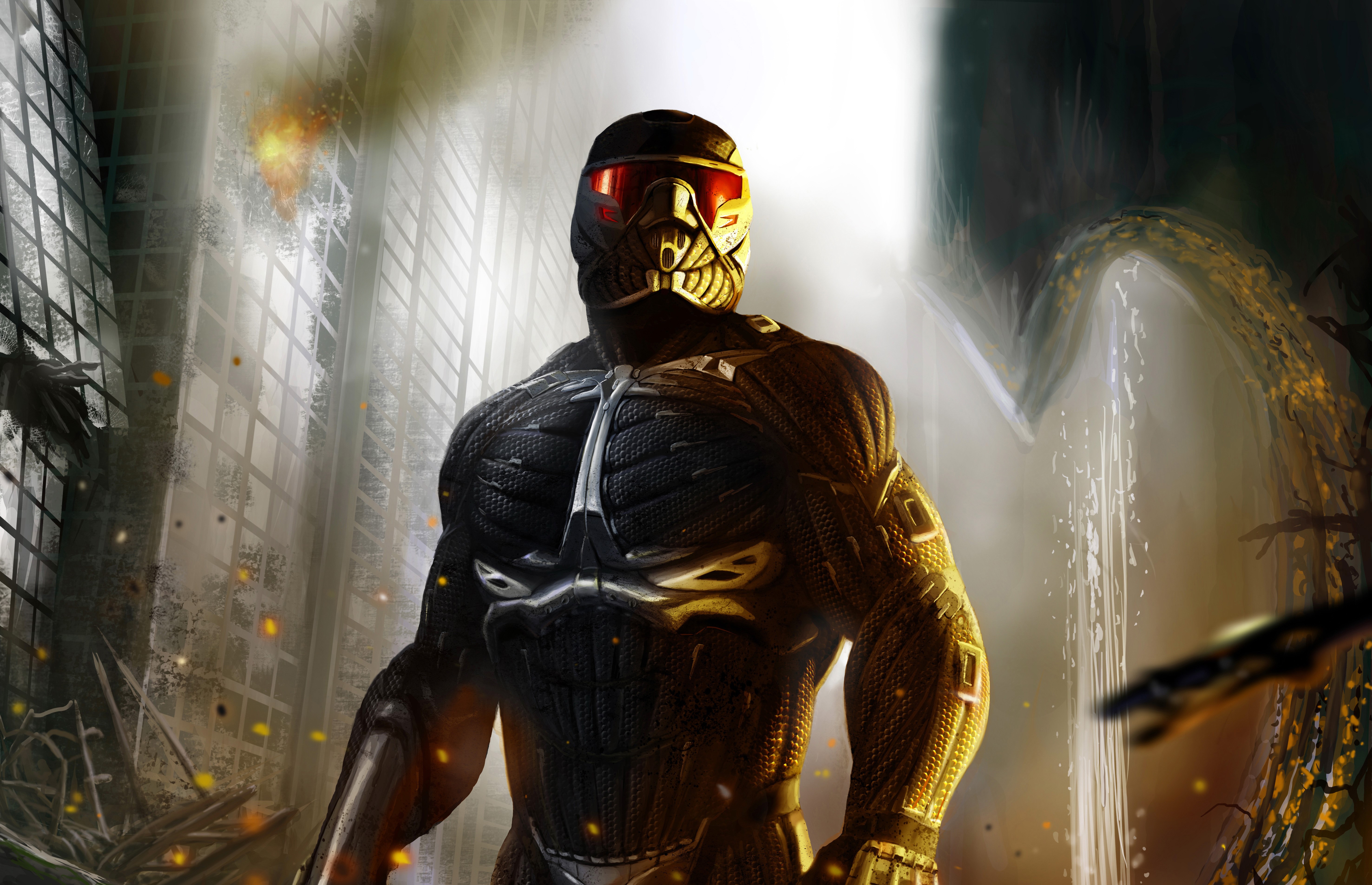 crysis, artstation, crysis 2, soldier, artist, artwork, digital art, hd, 5k, HD Wallpaper