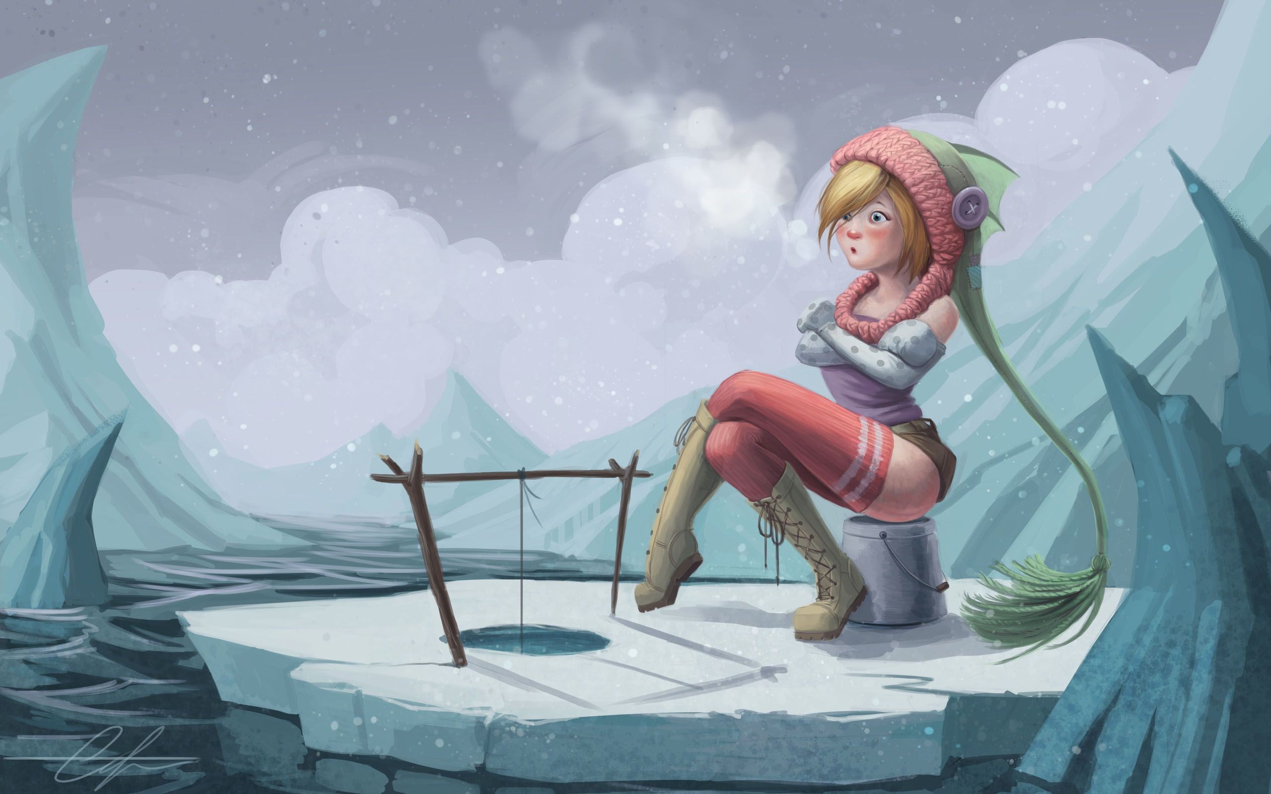 fantasy, artwork, artist, digital art, hd, HD Wallpaper