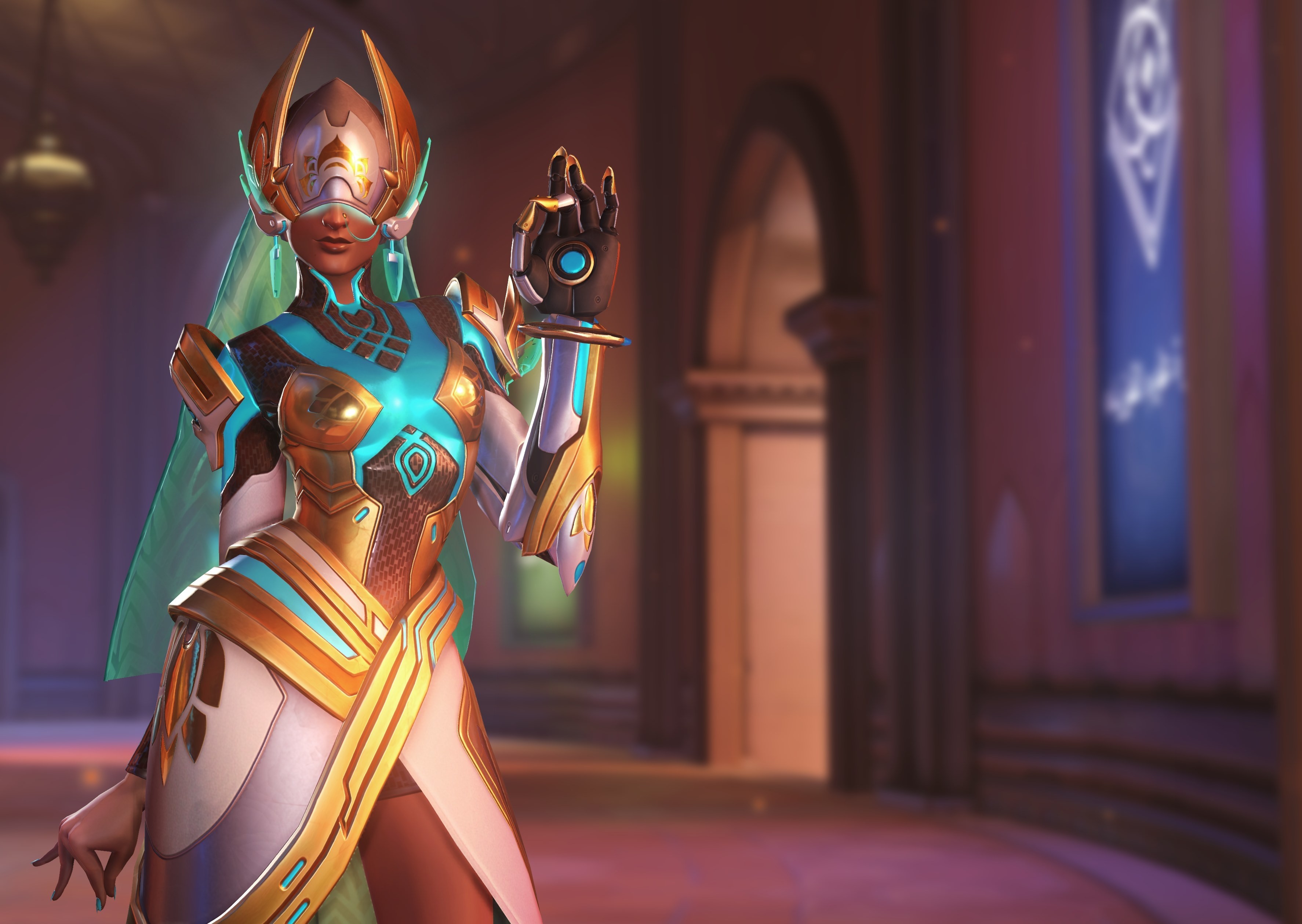 symmetra, overwatch, games, 4k, hd, HD Wallpaper