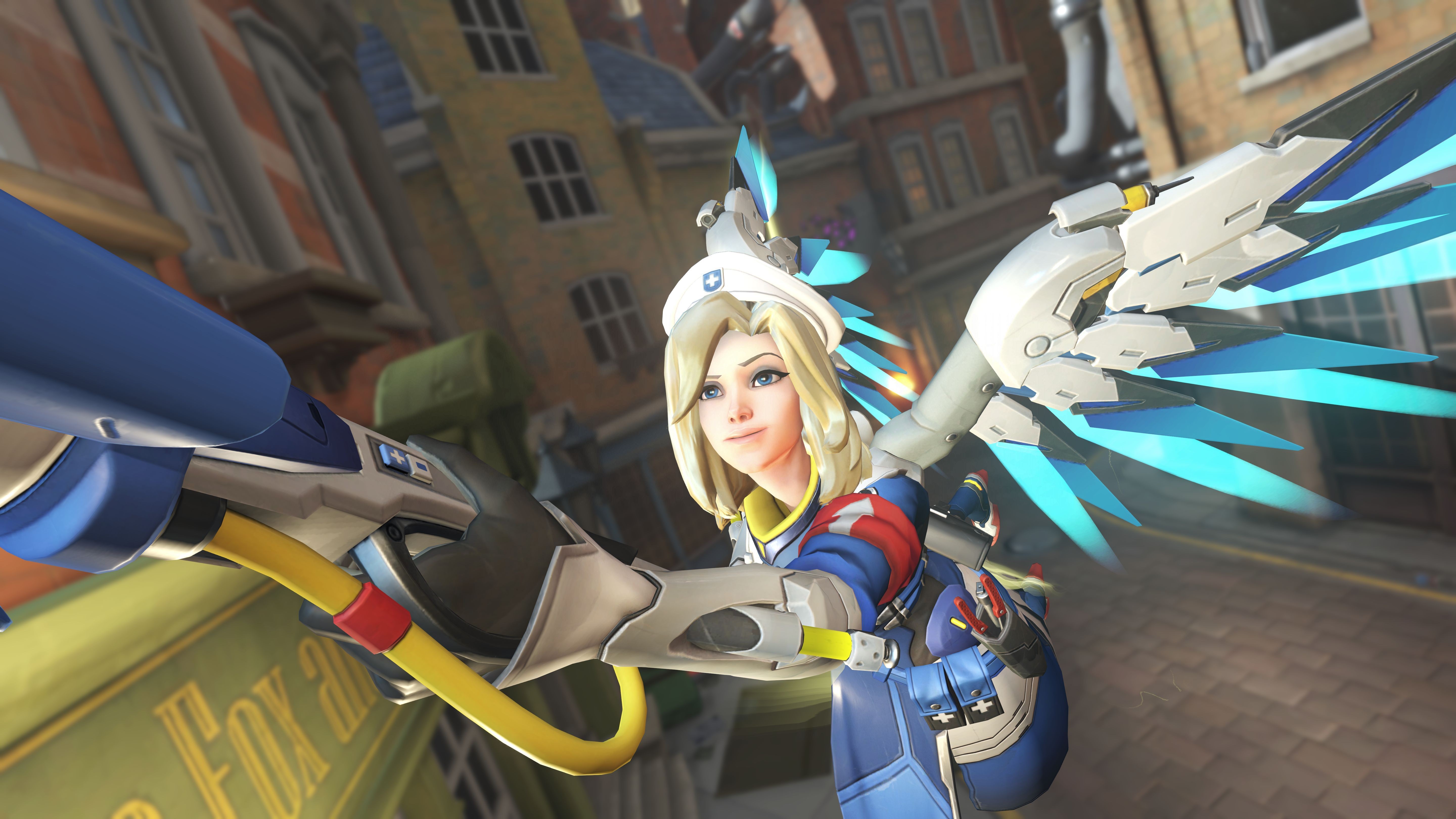 mercy overwatch, overwatch, games, xbox games, ps games, pc games, hd, 4k, 5k, HD Wallpaper