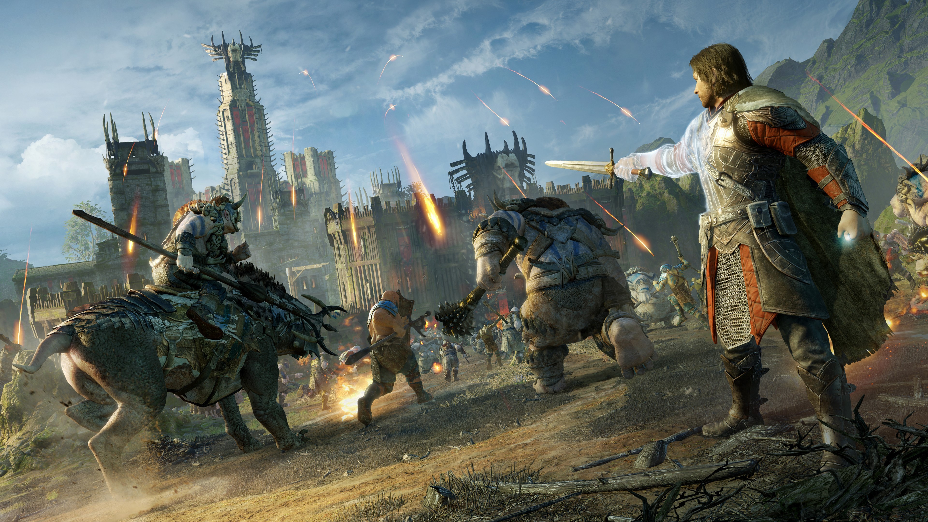 middle earth shadow of mordor, games, 4k, hd, HD Wallpaper