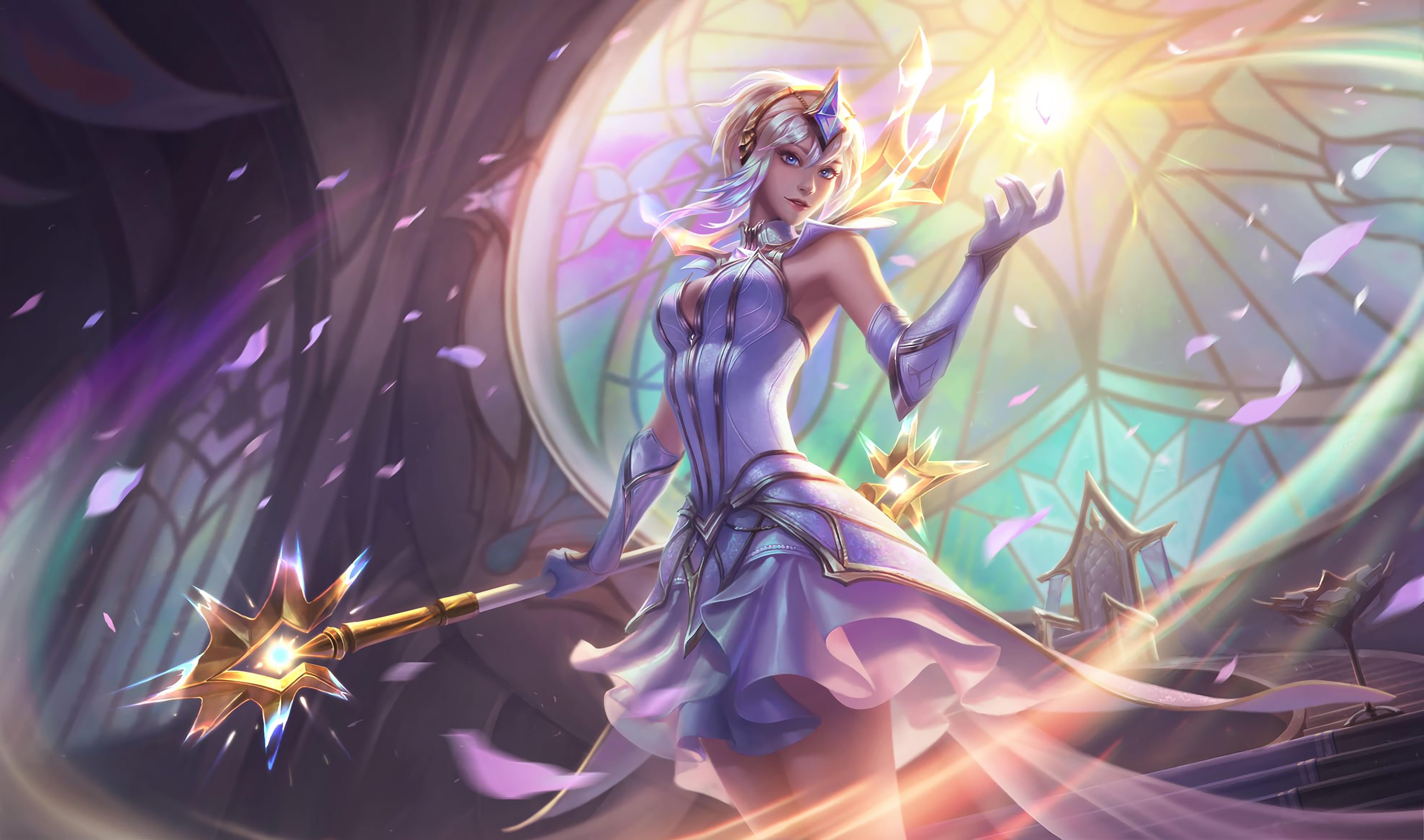 league of legends, games, hd, 4k, 5k, 8k, 2017 games, fantasy girls, HD Wallpaper