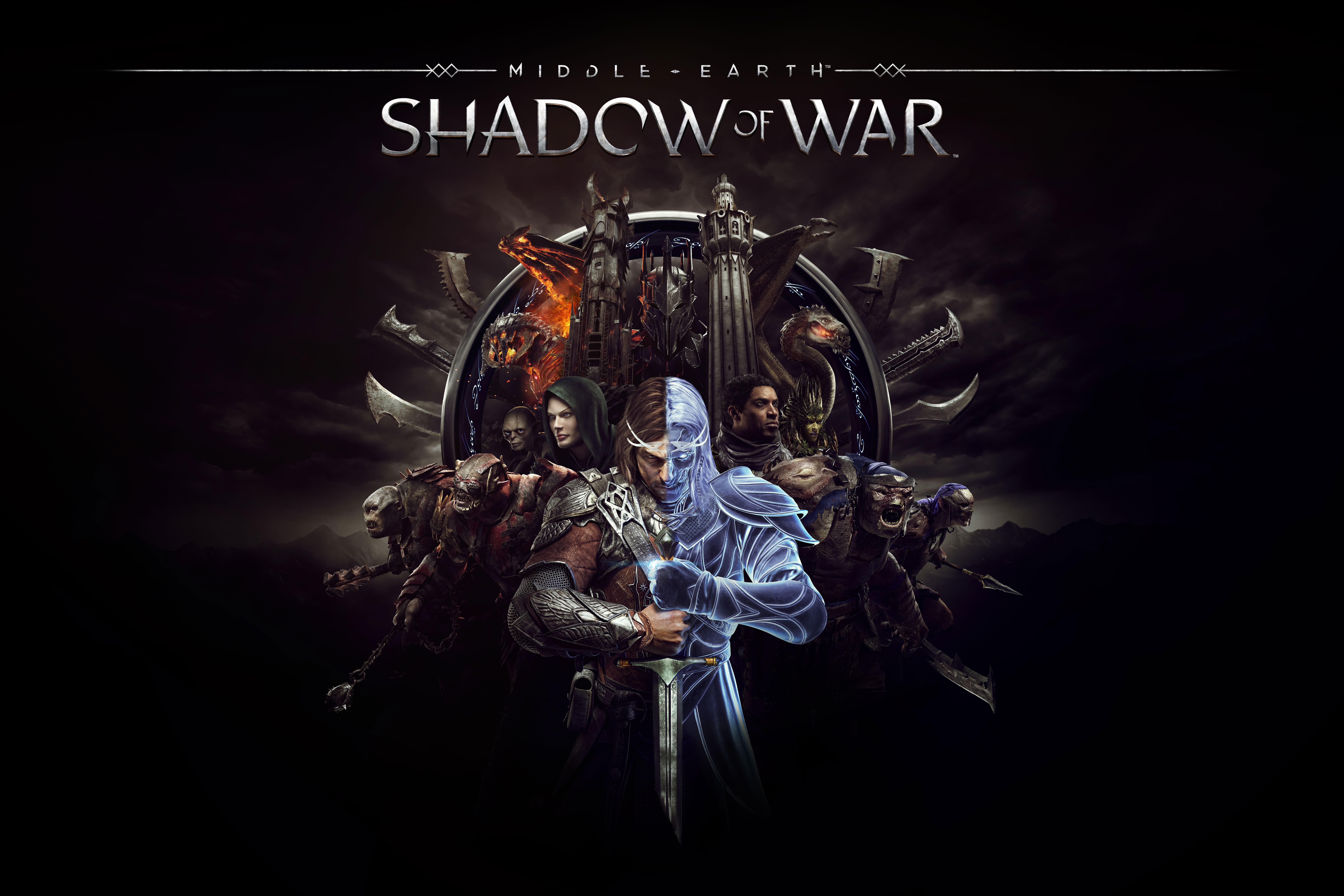 middle earth shadow of war, 2017 games, games, hd, 4k, 5k, 8k, xbox games, HD Wallpaper