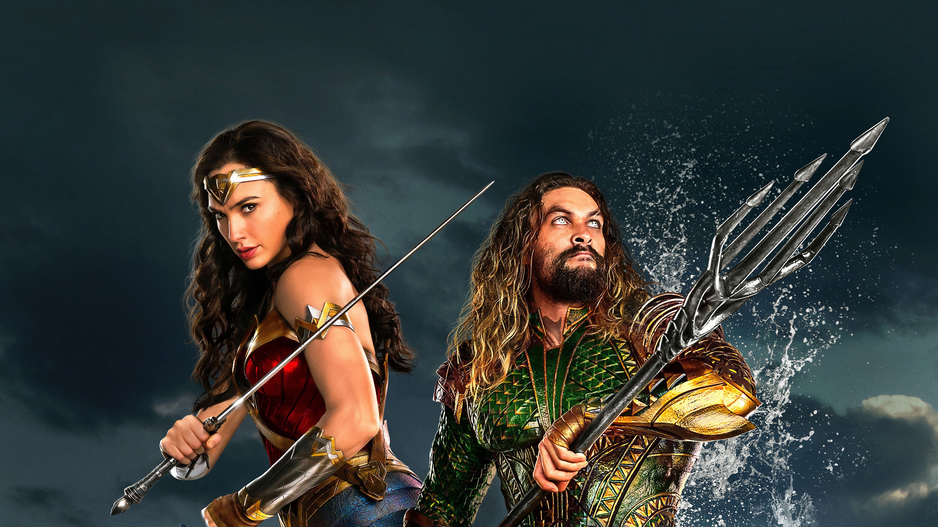 justice league, wonder woman, aquaman, 2017 movies, hd, HD Wallpaper