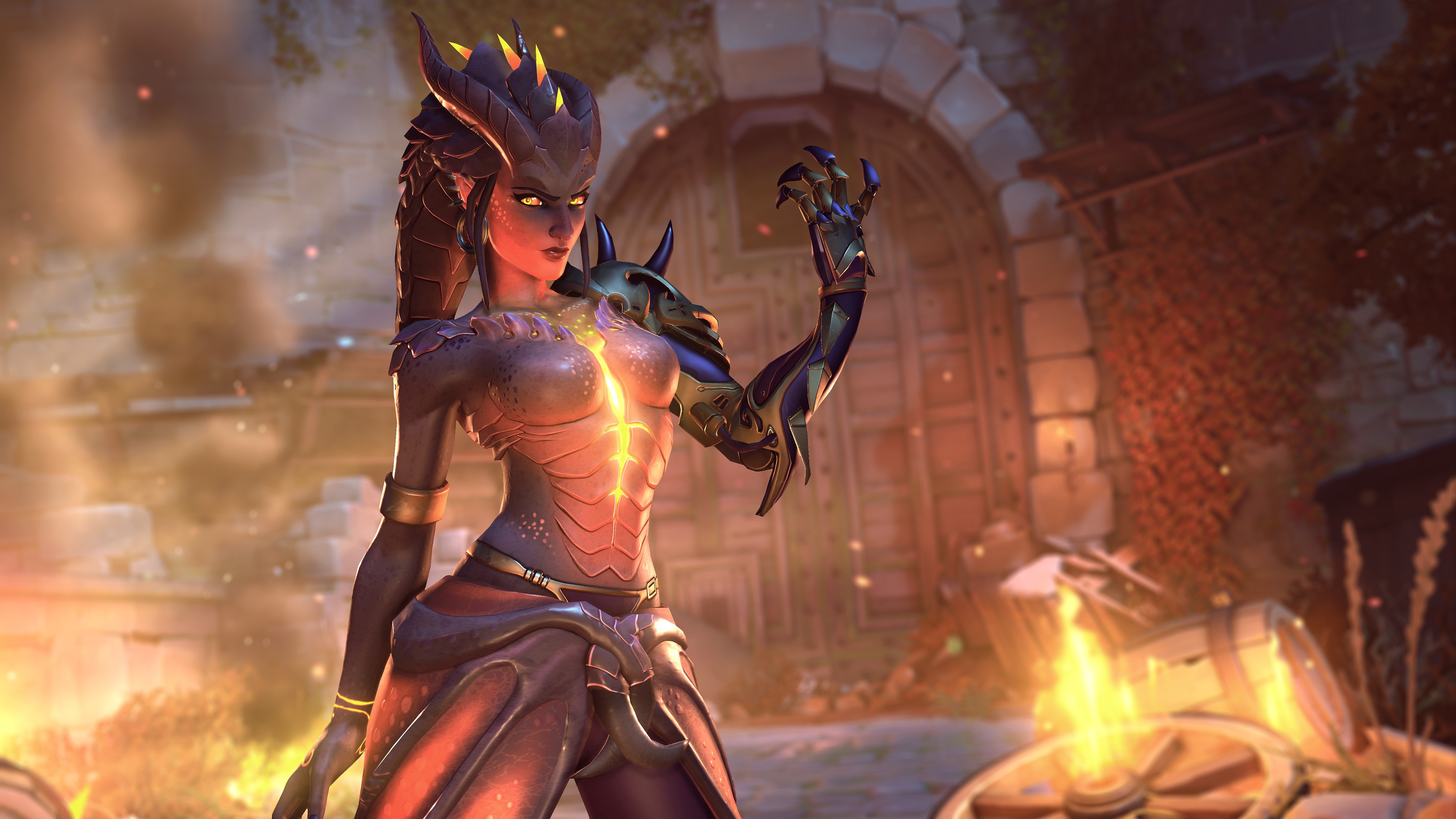 mercy overwatch, overwatch, games, xbox games, ps games, pc games, hd, 4k, halloween, artist, artwork, digital art, HD Wallpaper