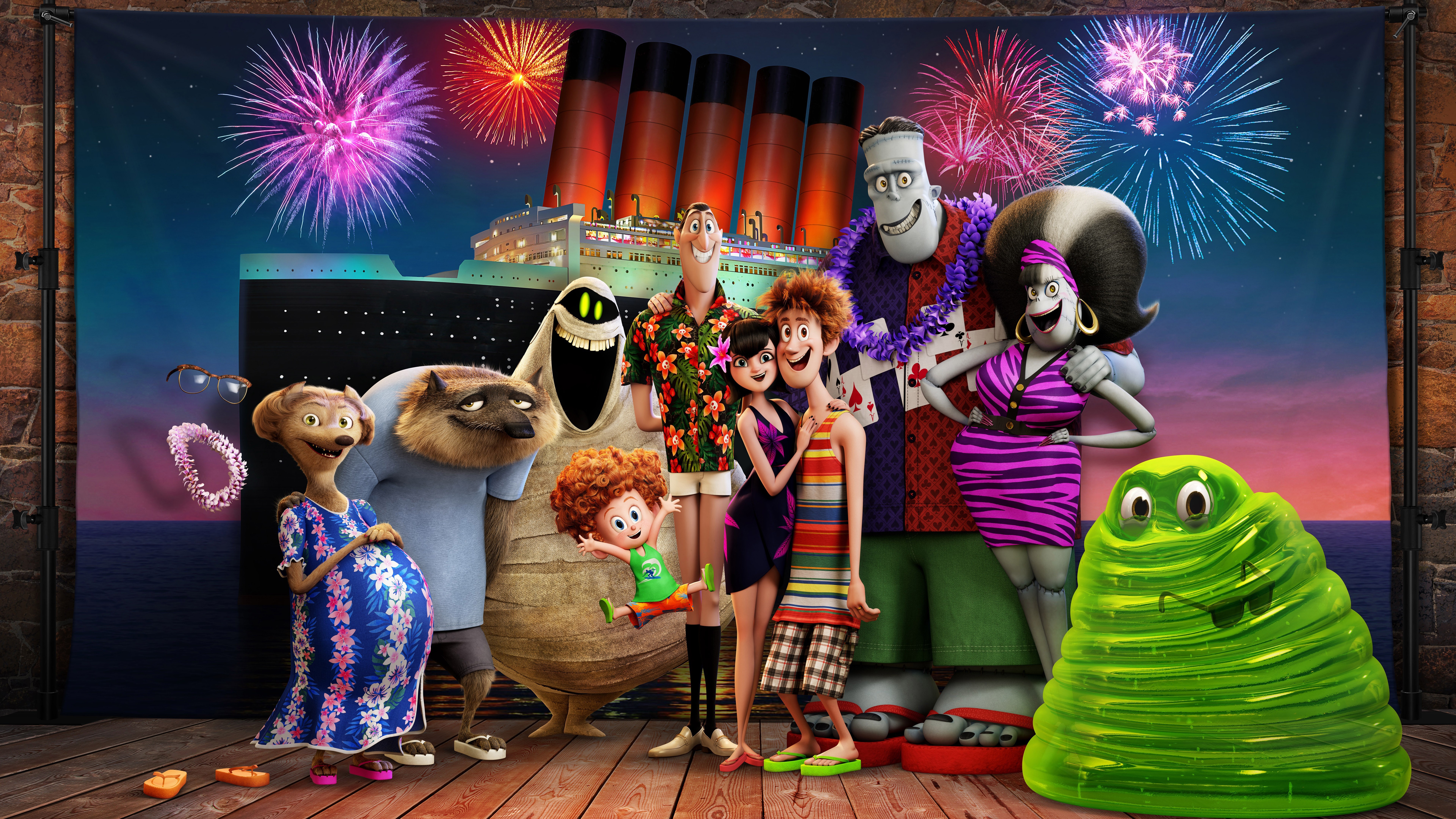 hotel transylvania 3, 2018 movies, animated movies, hd, 4k, 5k, 8k, HD Wallpaper