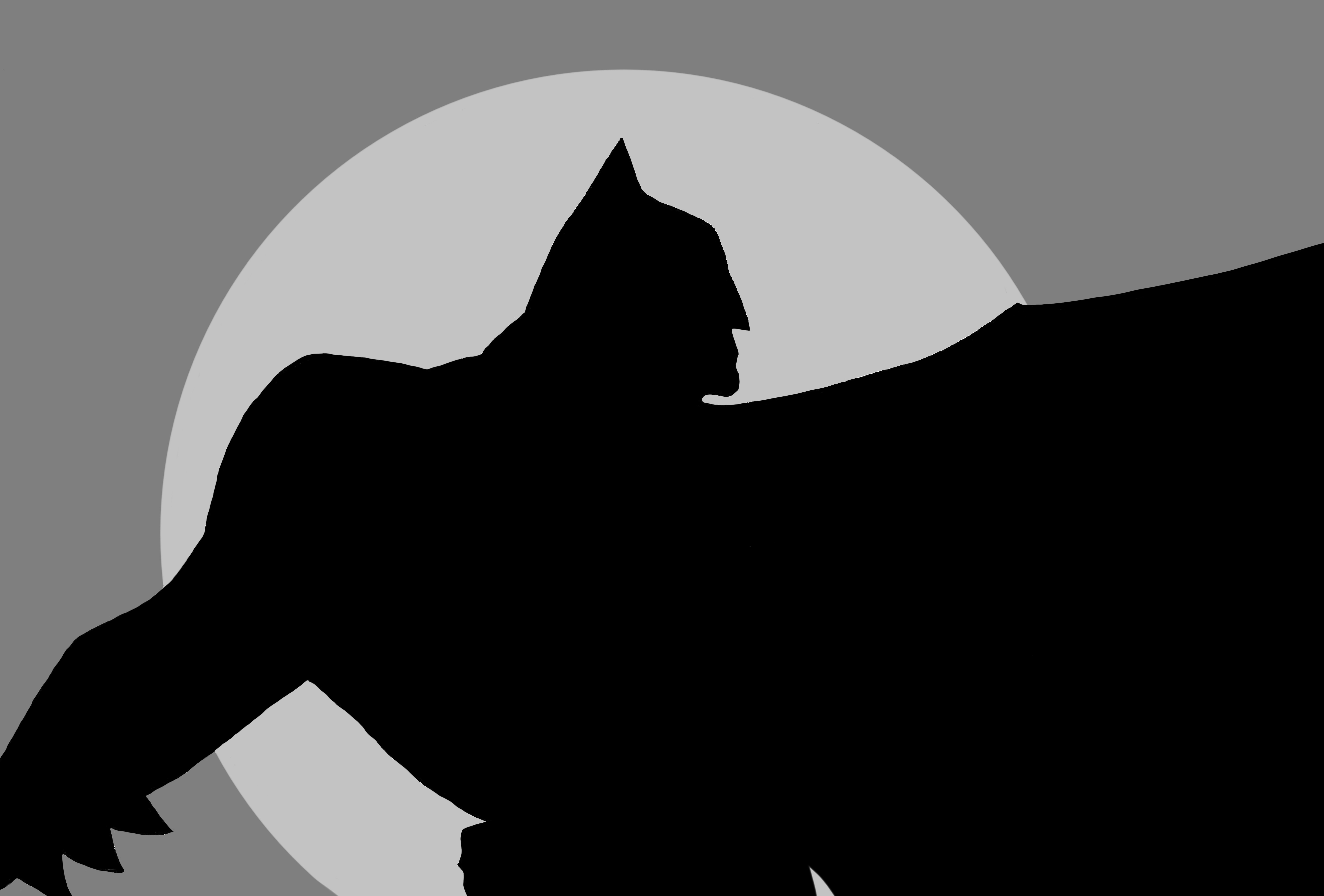 batman, minimalism, artist, 4k, 5k, hd, digital art, artwork, superheroes, HD Wallpaper
