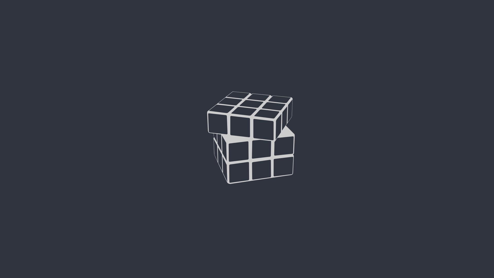 rubiks, cube, artist, minimalism, hd, digital art, HD Wallpaper