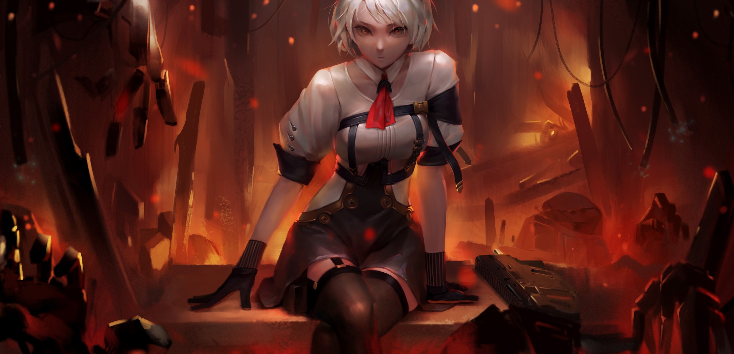 girls frontline, anime girl, anime, hd, HD Wallpaper