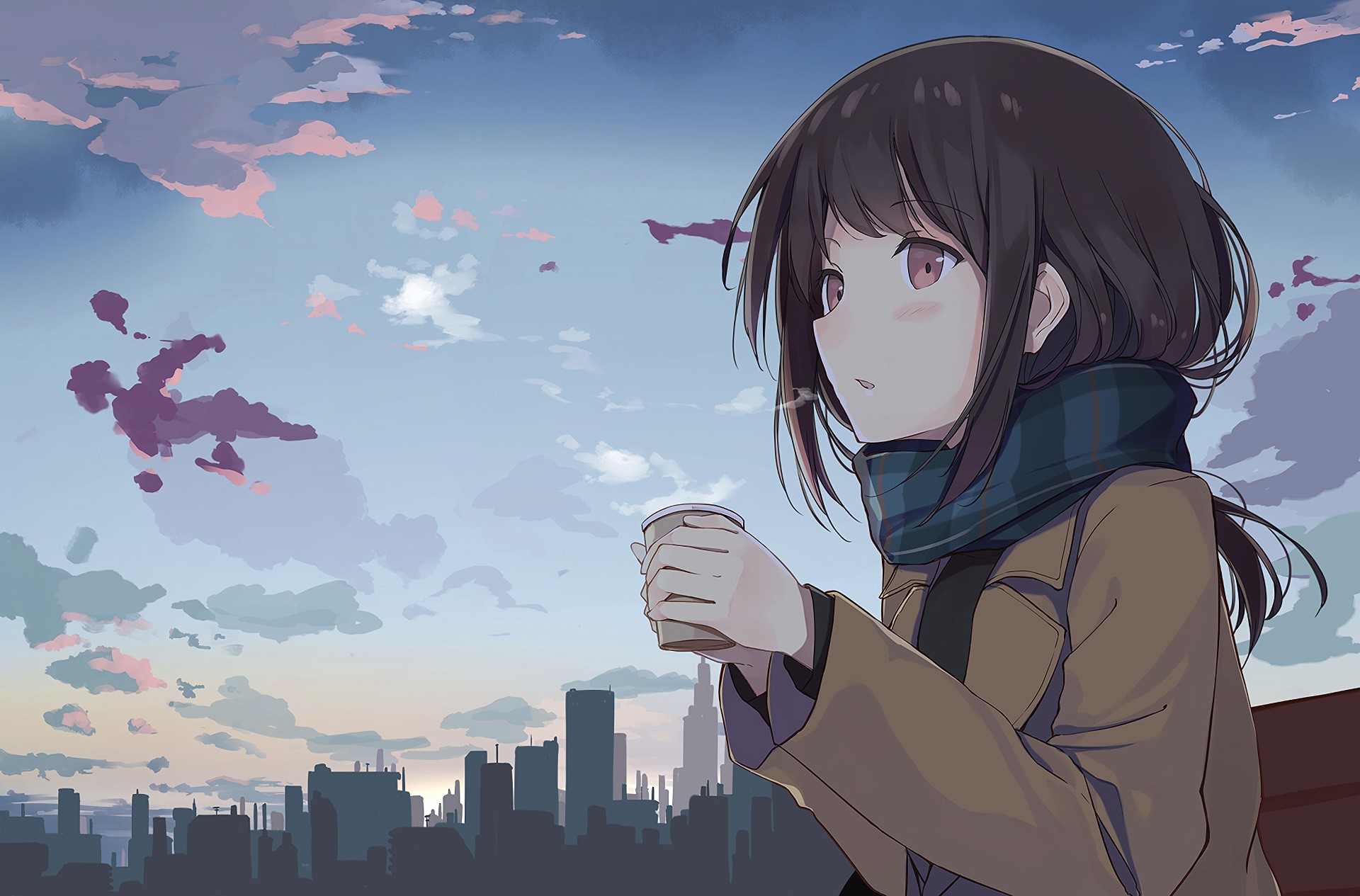 anime girl, anime, hd, HD Wallpaper