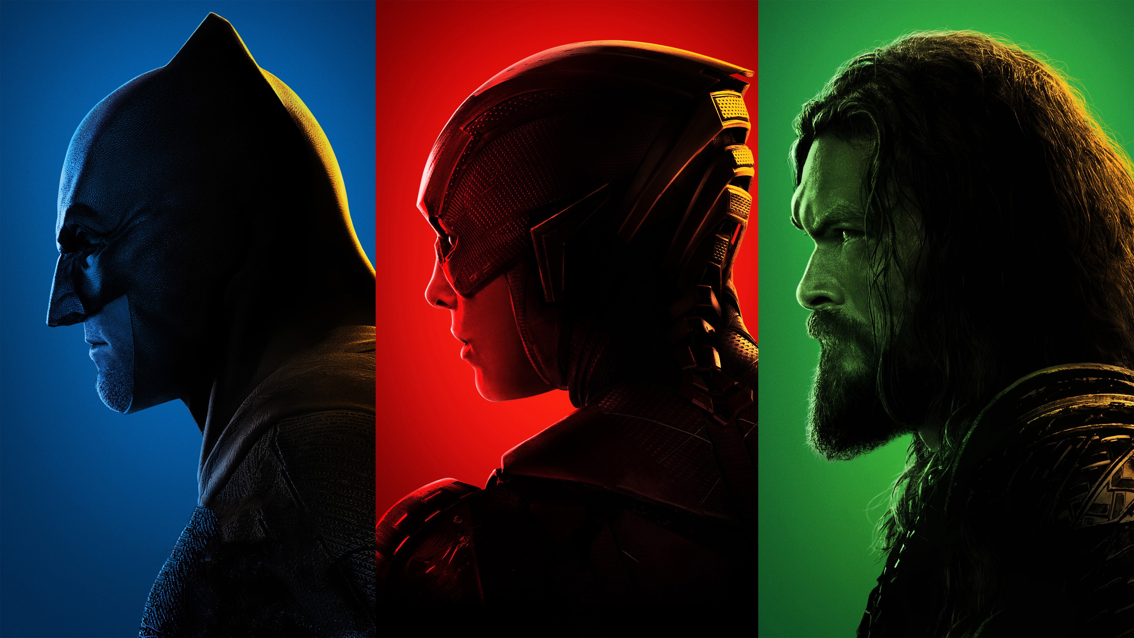 justice league, batman, flash, aquaman, 2017 movies, hd, 4k, HD Wallpaper