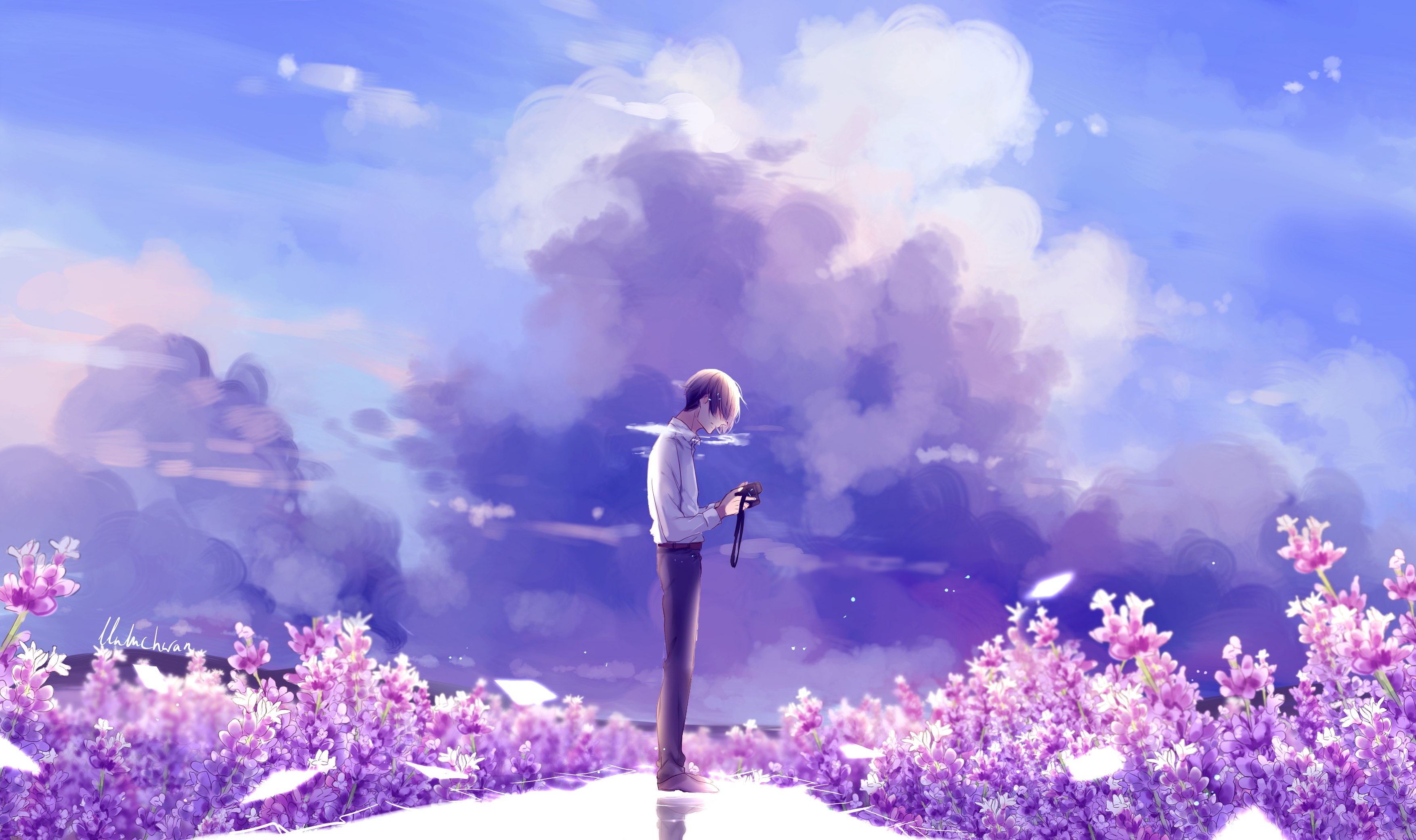 anime, hd, 4k, artist, digital art, deviantart, HD Wallpaper