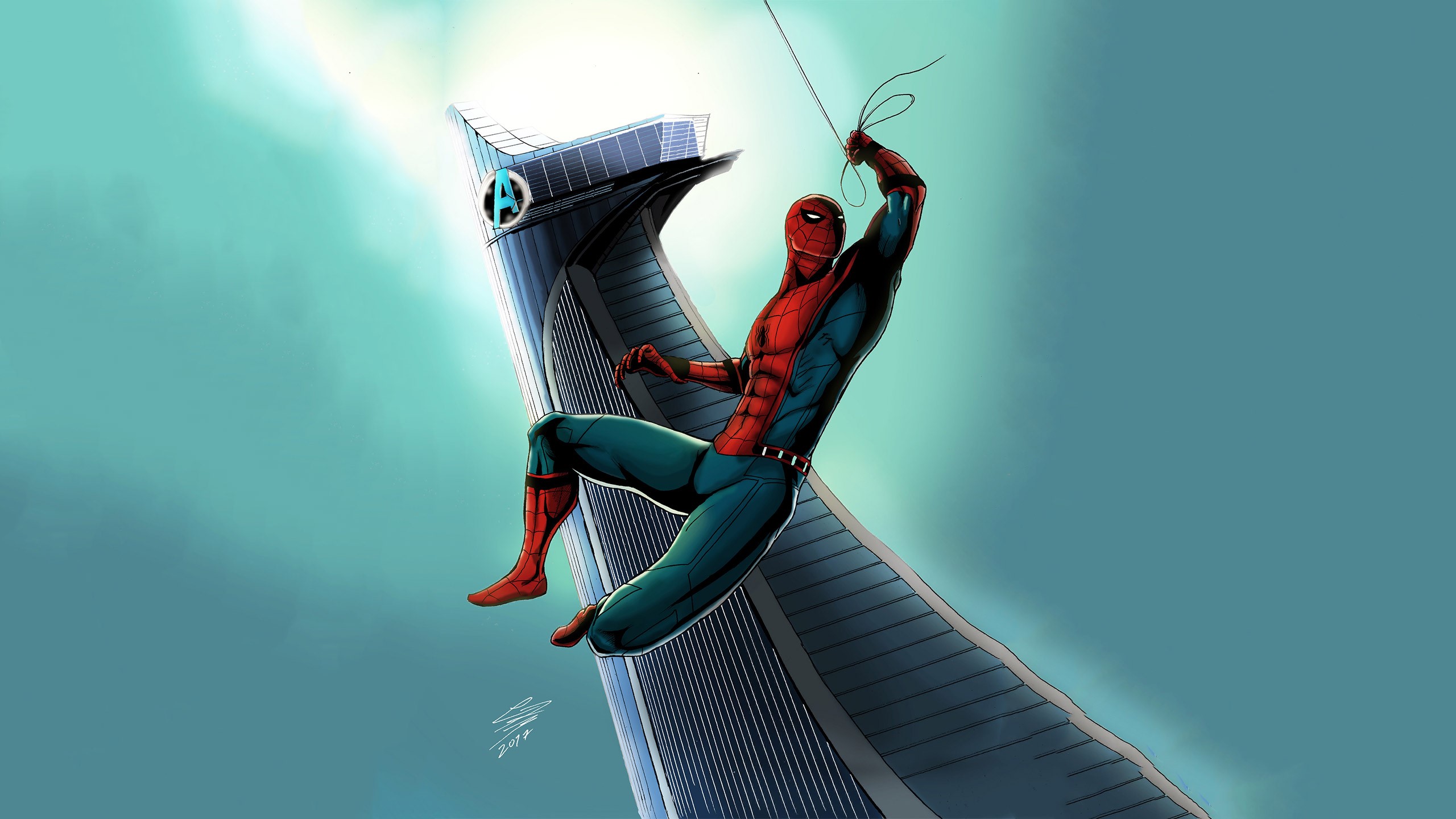 spiderman, superheroes, artwork, artist, digital art, hd, HD Wallpaper