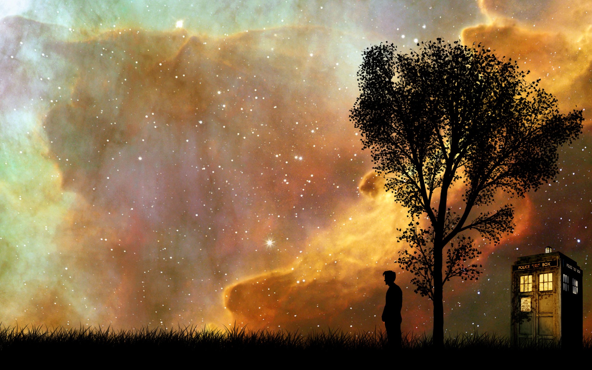 lonely, artist, artwork, digital art, hd, alone, deviantart, HD Wallpaper
