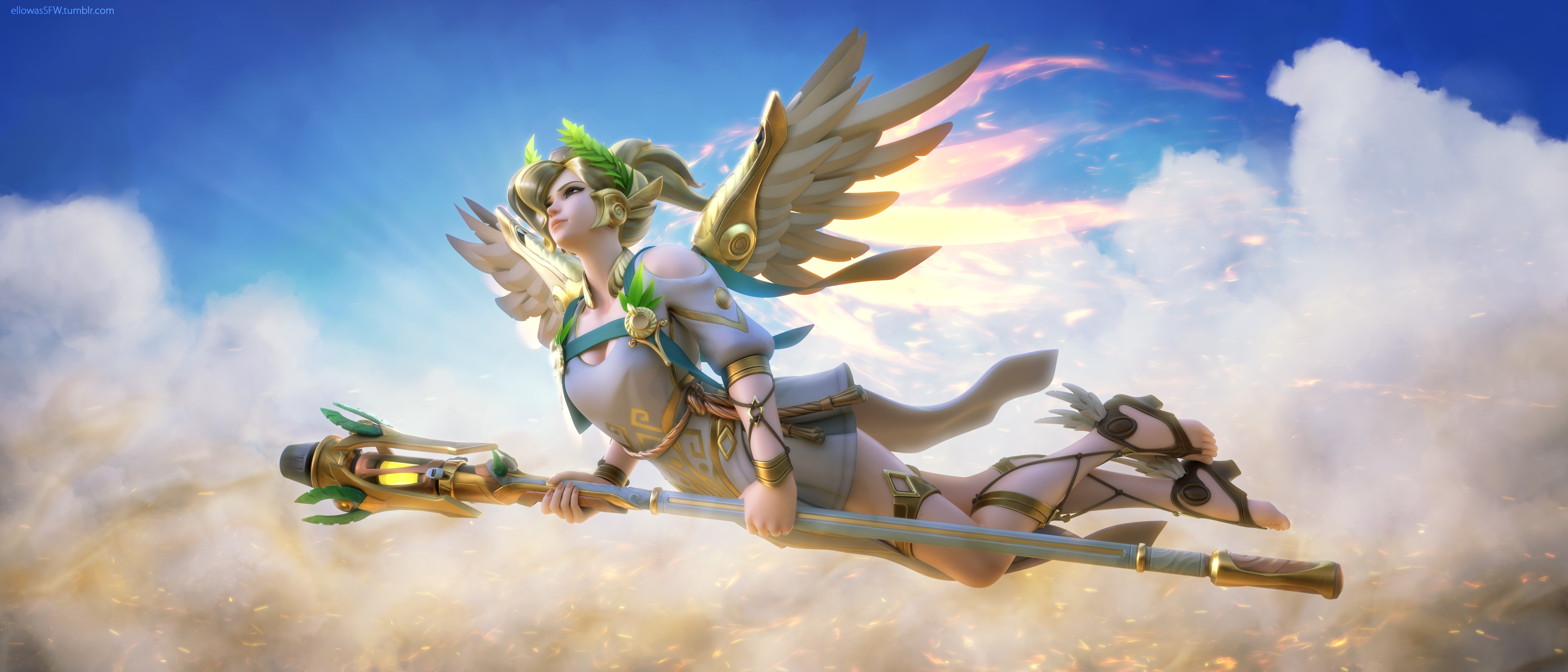 mercy overwatch, overwatch, games, xbox games, ps games, pc games, hd, 4k, 5k, 8k, HD Wallpaper