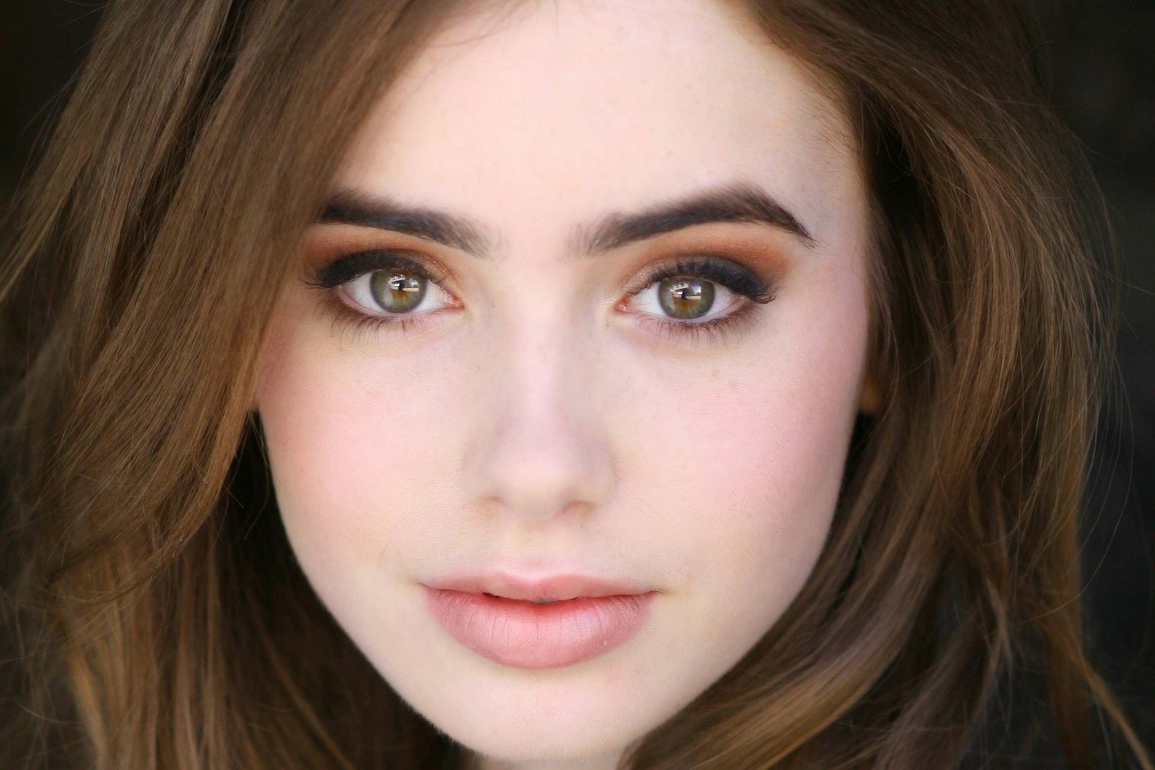 lily collins, girls, celebrities, model, hd, HD Wallpaper