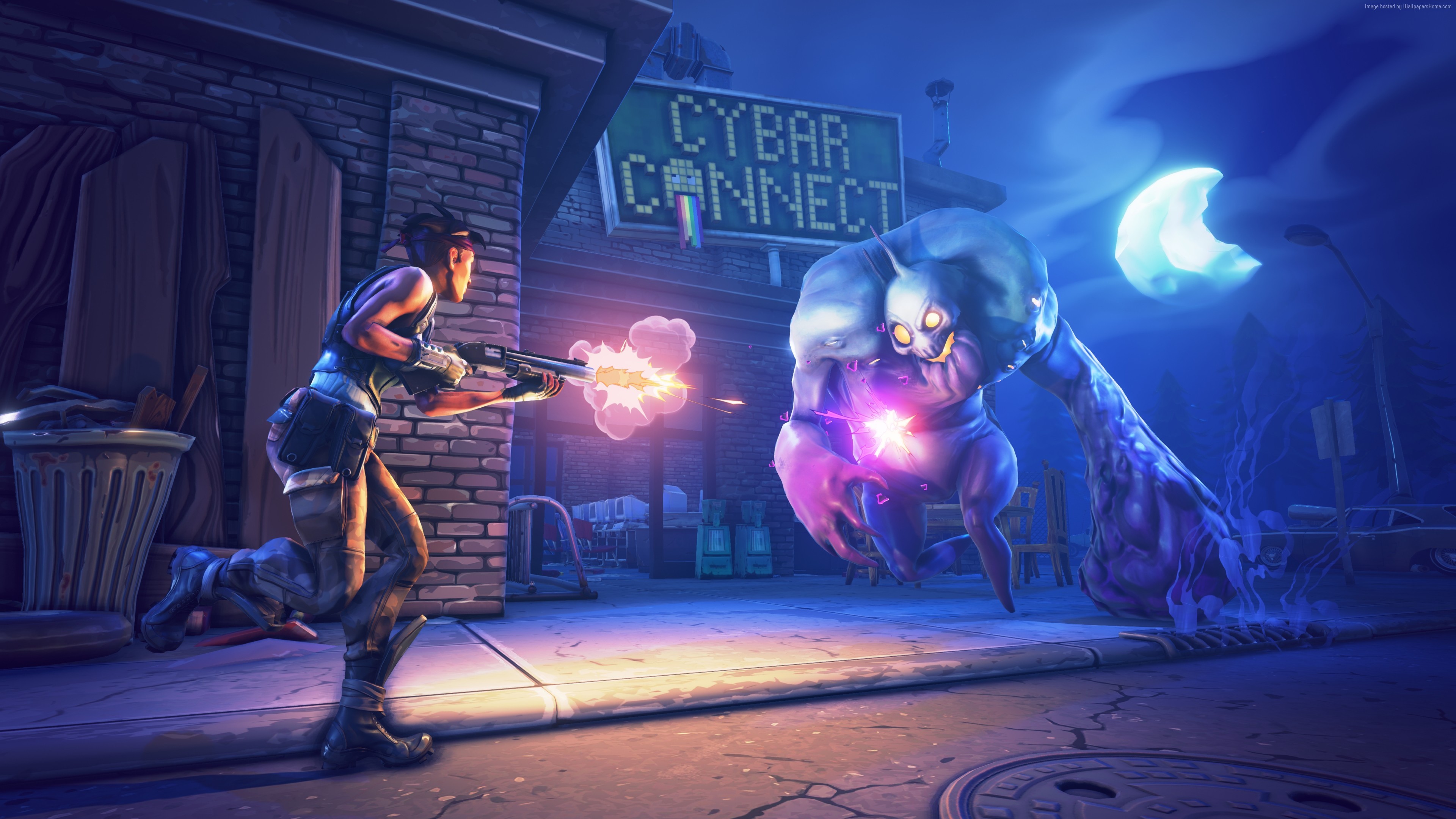 fortnite, games, 2017 games, ps games, hd, 4k, HD Wallpaper