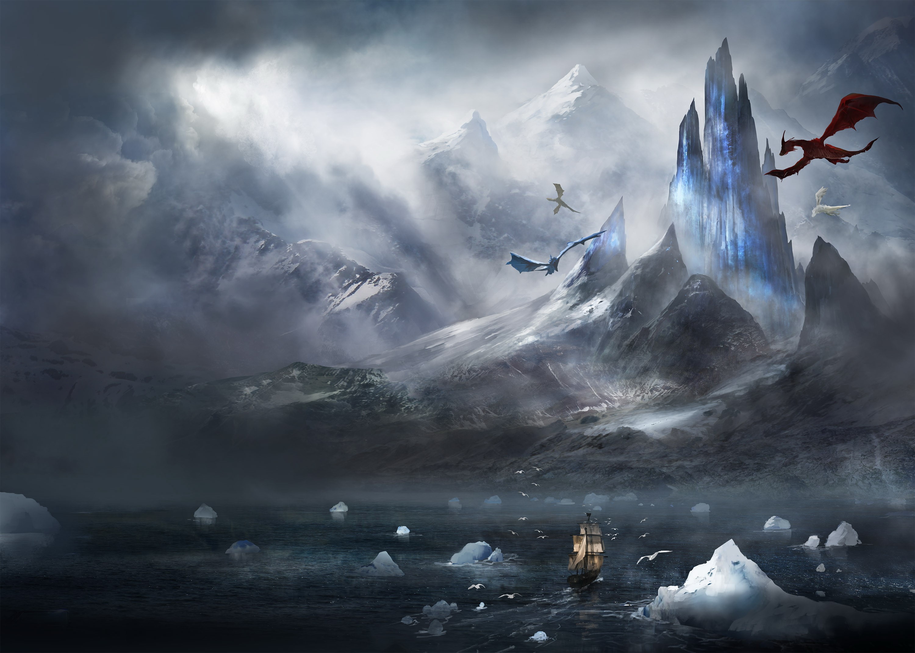 dragon, artist, fantasy, hd, artwork, digital art, 4k, deviantart, HD Wallpaper
