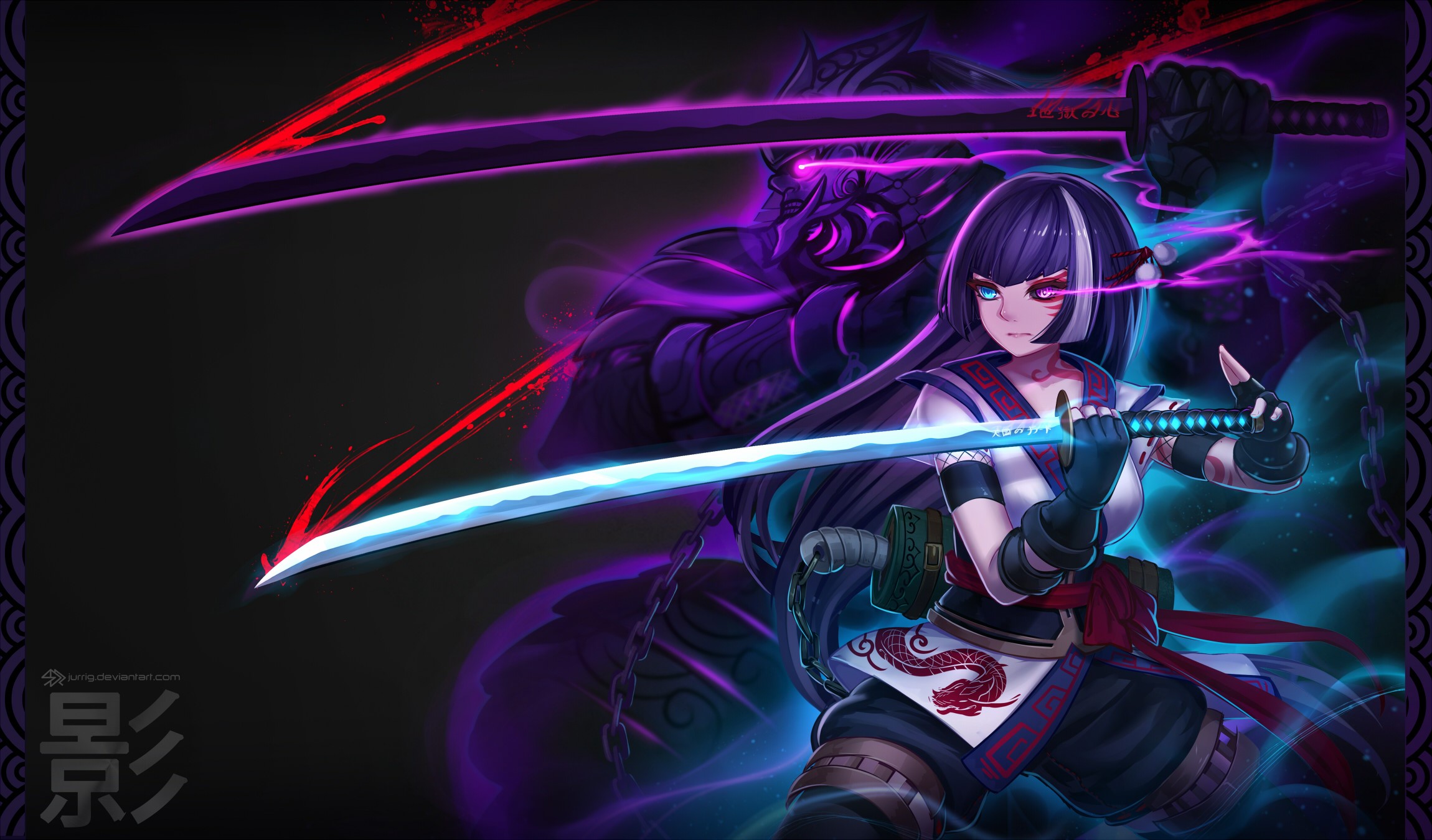 anime girl, anime, artwork, artist, digital art, hd, deviantart, HD Wallpaper