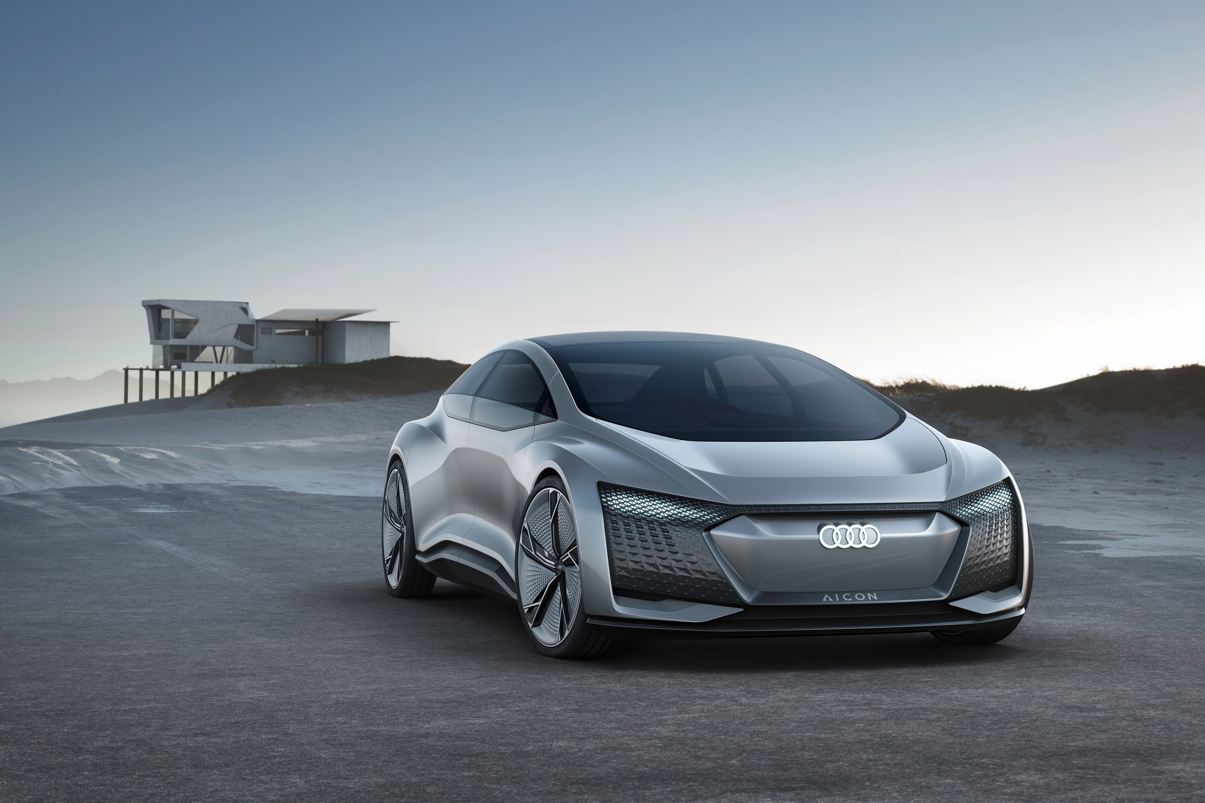 audi aicon, concept cars, cars, 4k, hd, audi, 2017 cars, HD Wallpaper