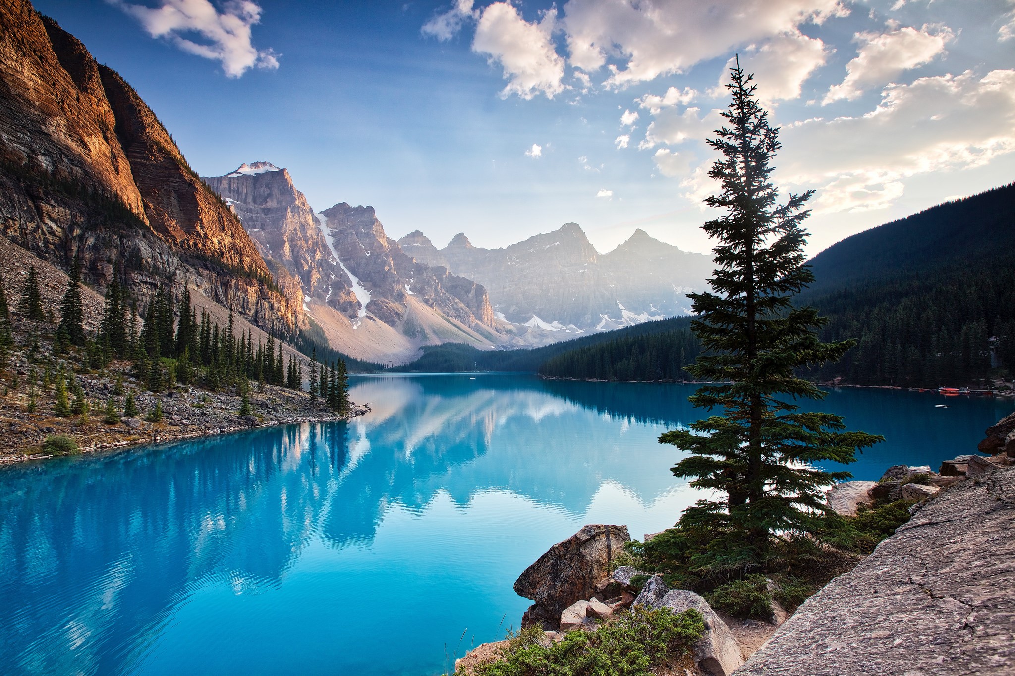 lake, nature, hd, mountains, HD Wallpaper