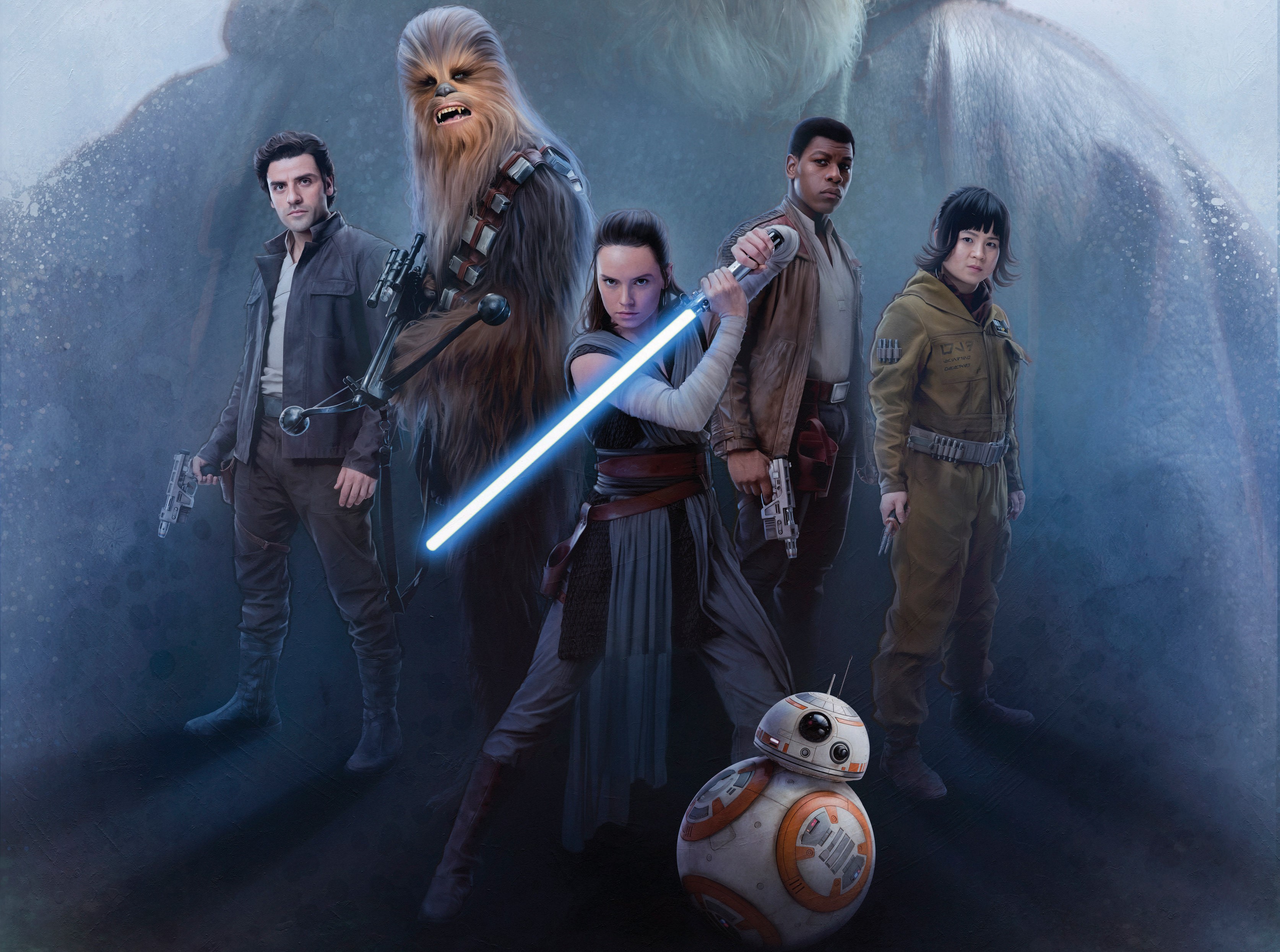 star wars the last jedi, 2017 movies, movies, hd, 4k, artwork, HD Wallpaper