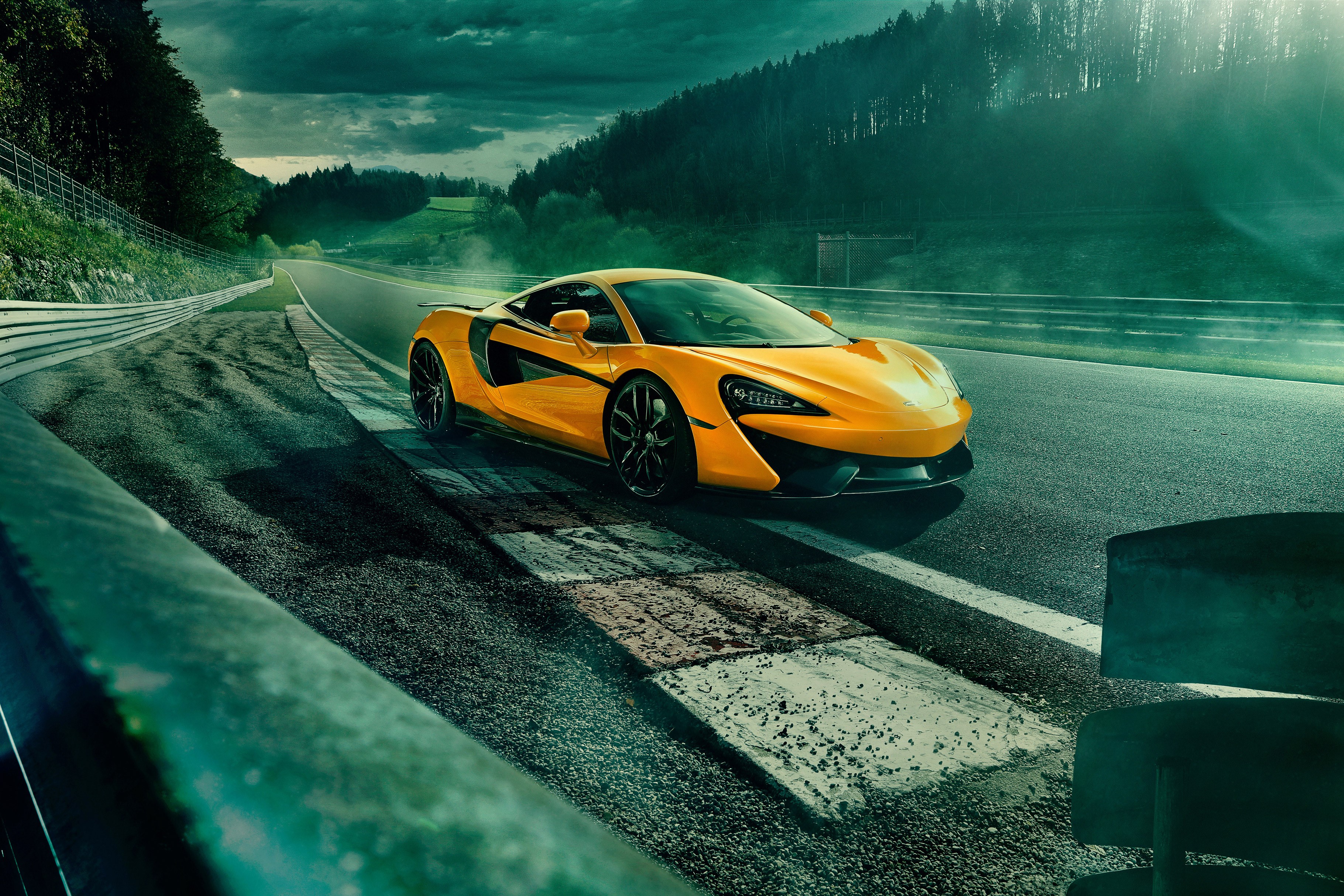 mclaren 570s spider, mclaren, 2018 cars, cars, hd, 4k, HD Wallpaper