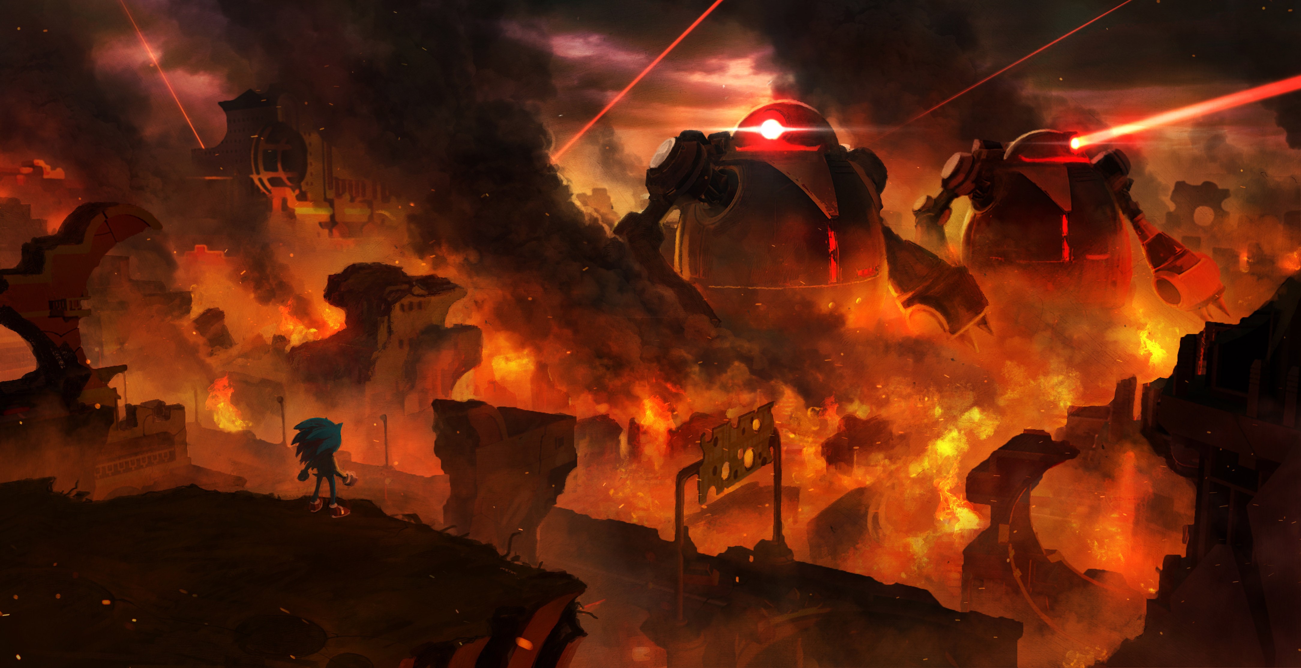 sonic forces, 2017 games, 4k, 5k, hd, HD Wallpaper