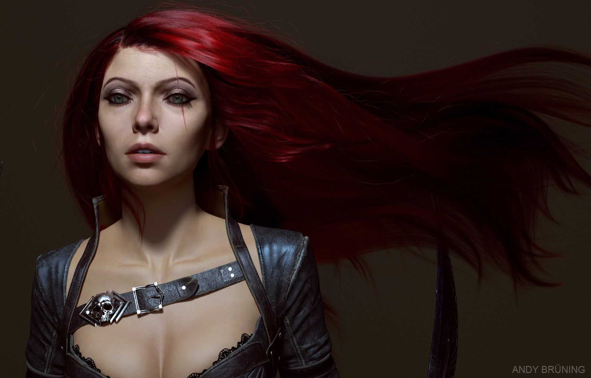 katarina league of legends, league of legends, games, artwork, artist, digital art, hd, artstation, HD Wallpaper