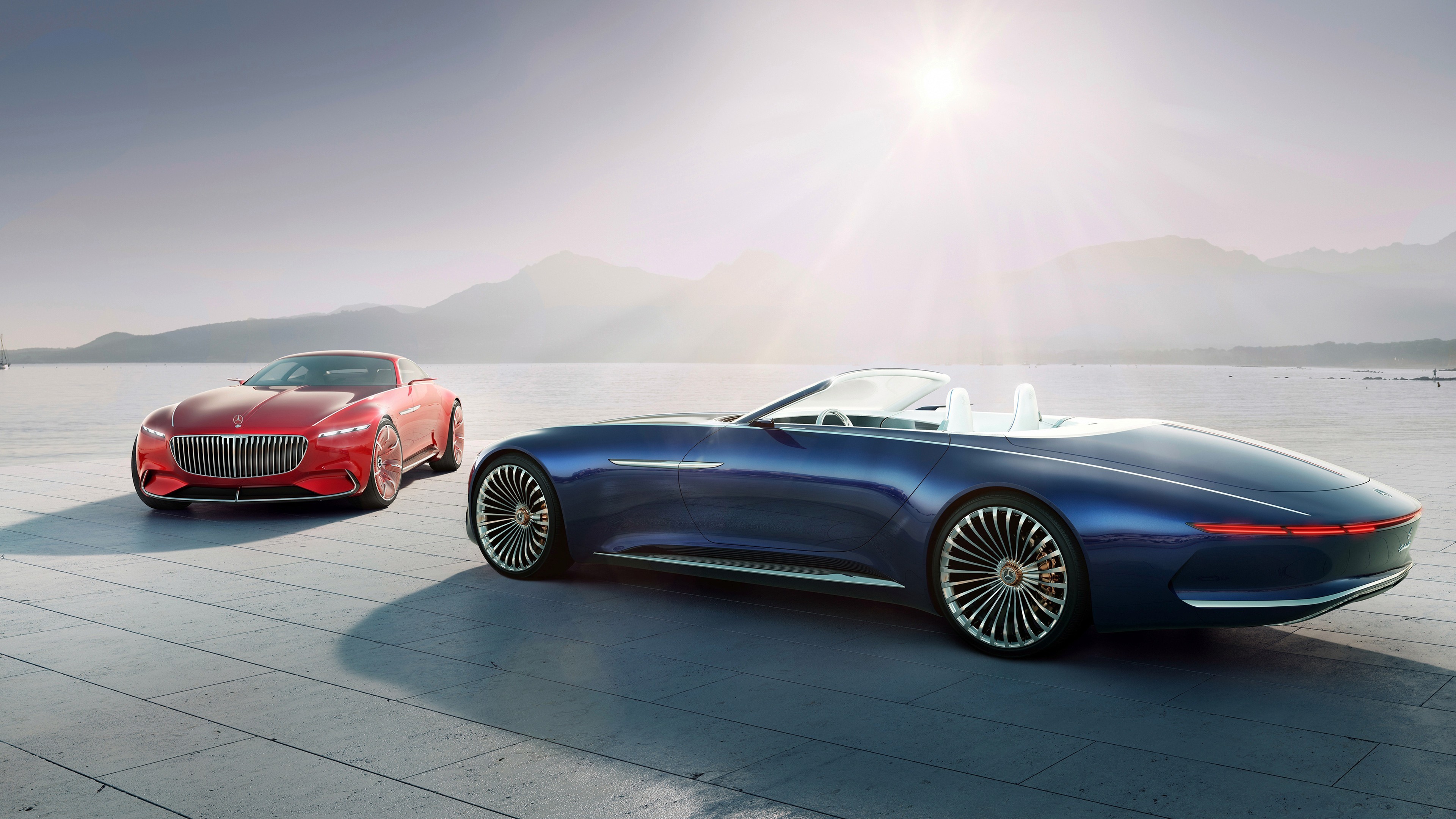 mercedes maybach, mercedes, concept cars, cars, 2017 cars, electric cars, 4k, hd, HD Wallpaper