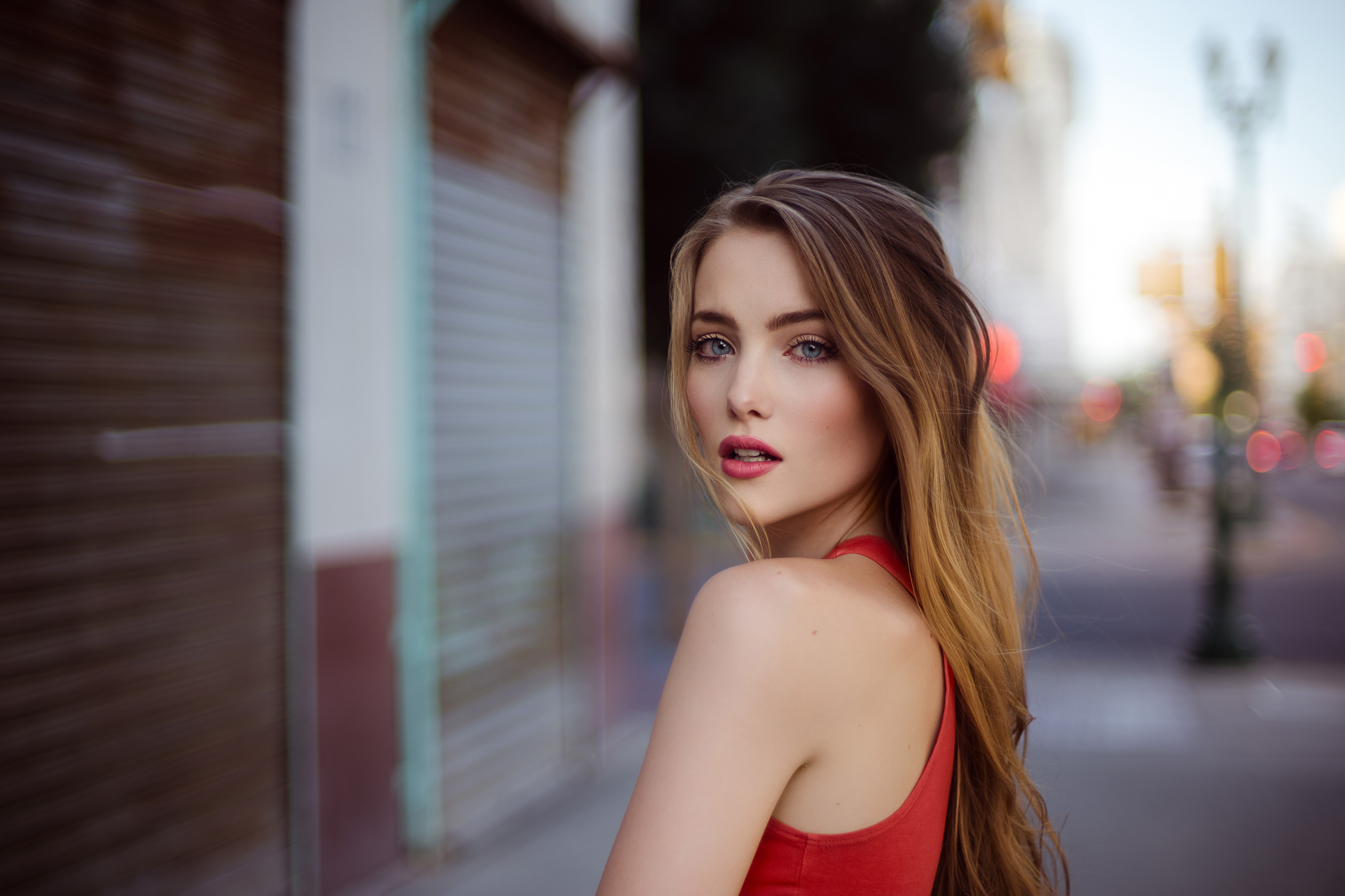 april alleys, model, girls, 5k, eyes, 4k, hd, HD Wallpaper