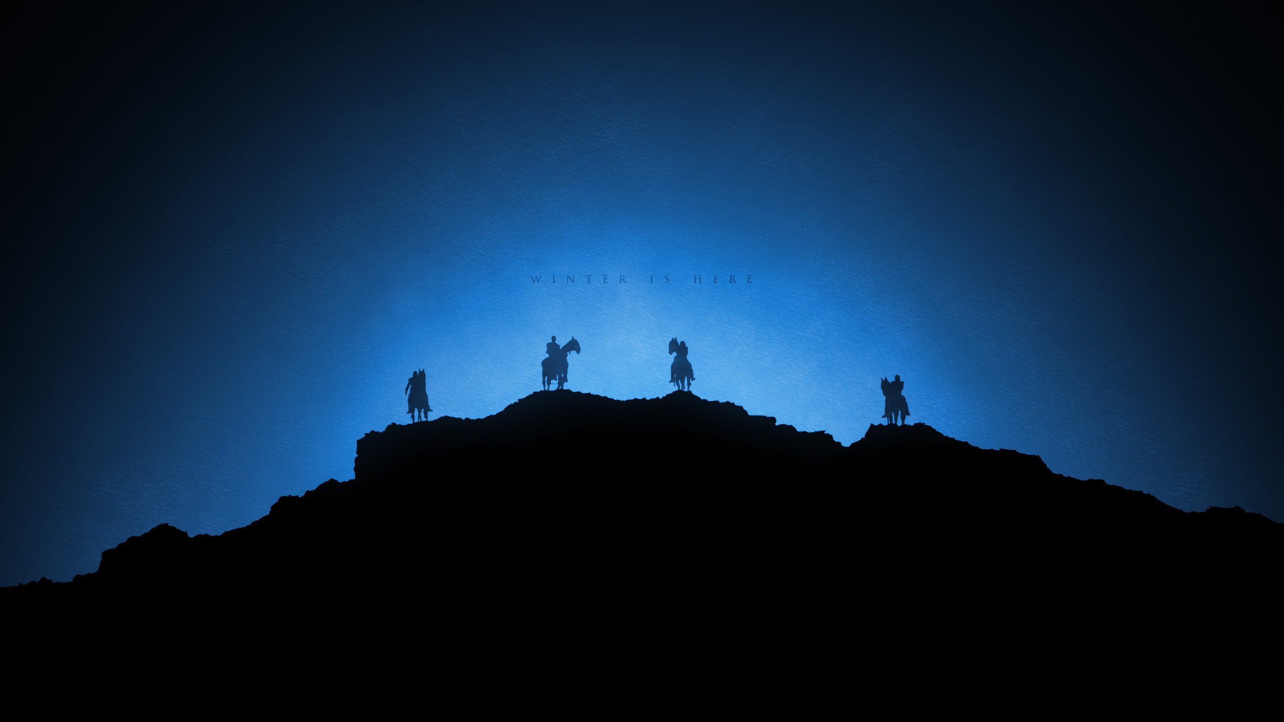 white walkers, game of thrones, tv shows, hd, minimalism, artwork, artist, digital art, hd, deviantart, HD Wallpaper