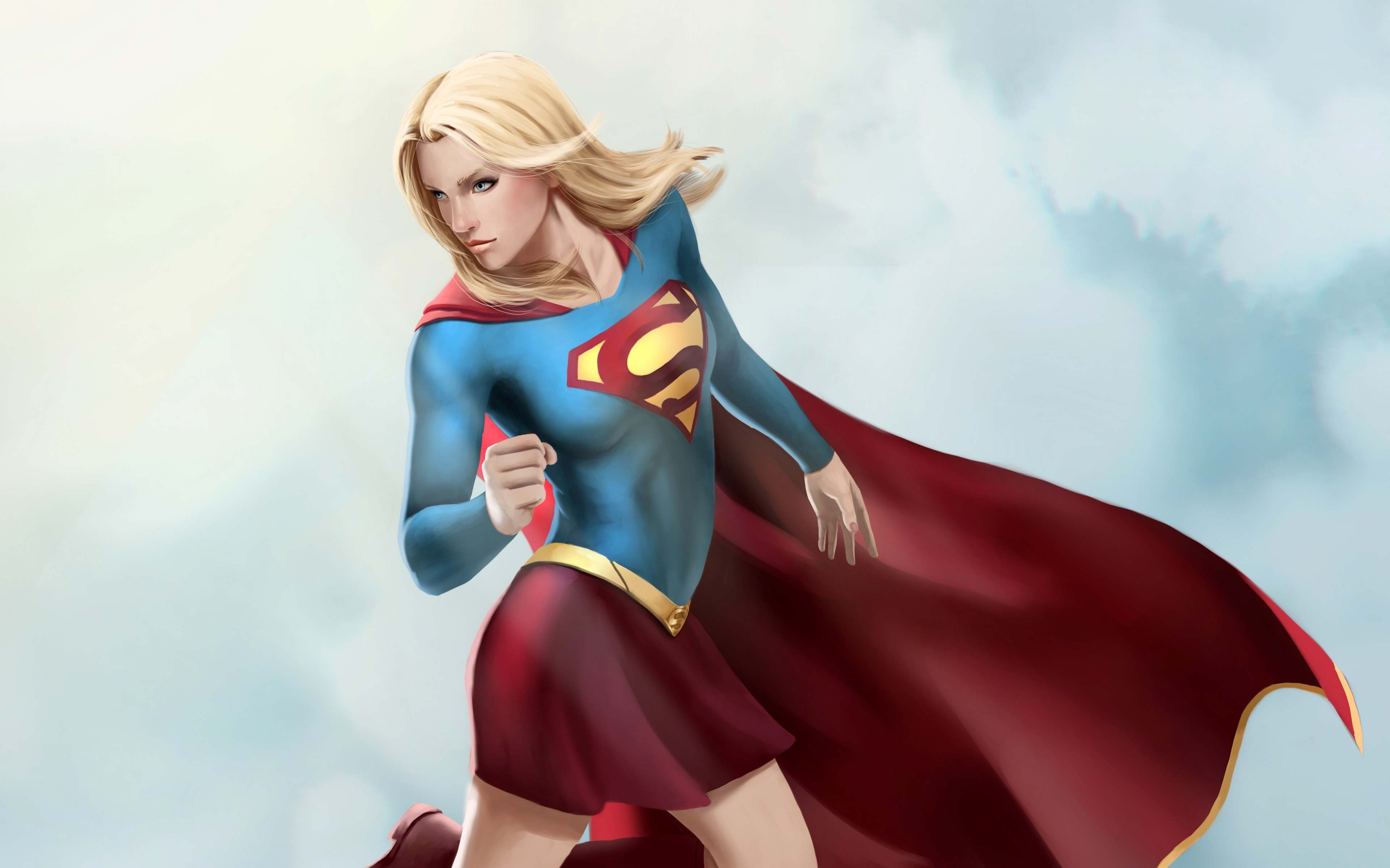 supergirl, superheroes, artist, artwork, 4k, hd, HD Wallpaper