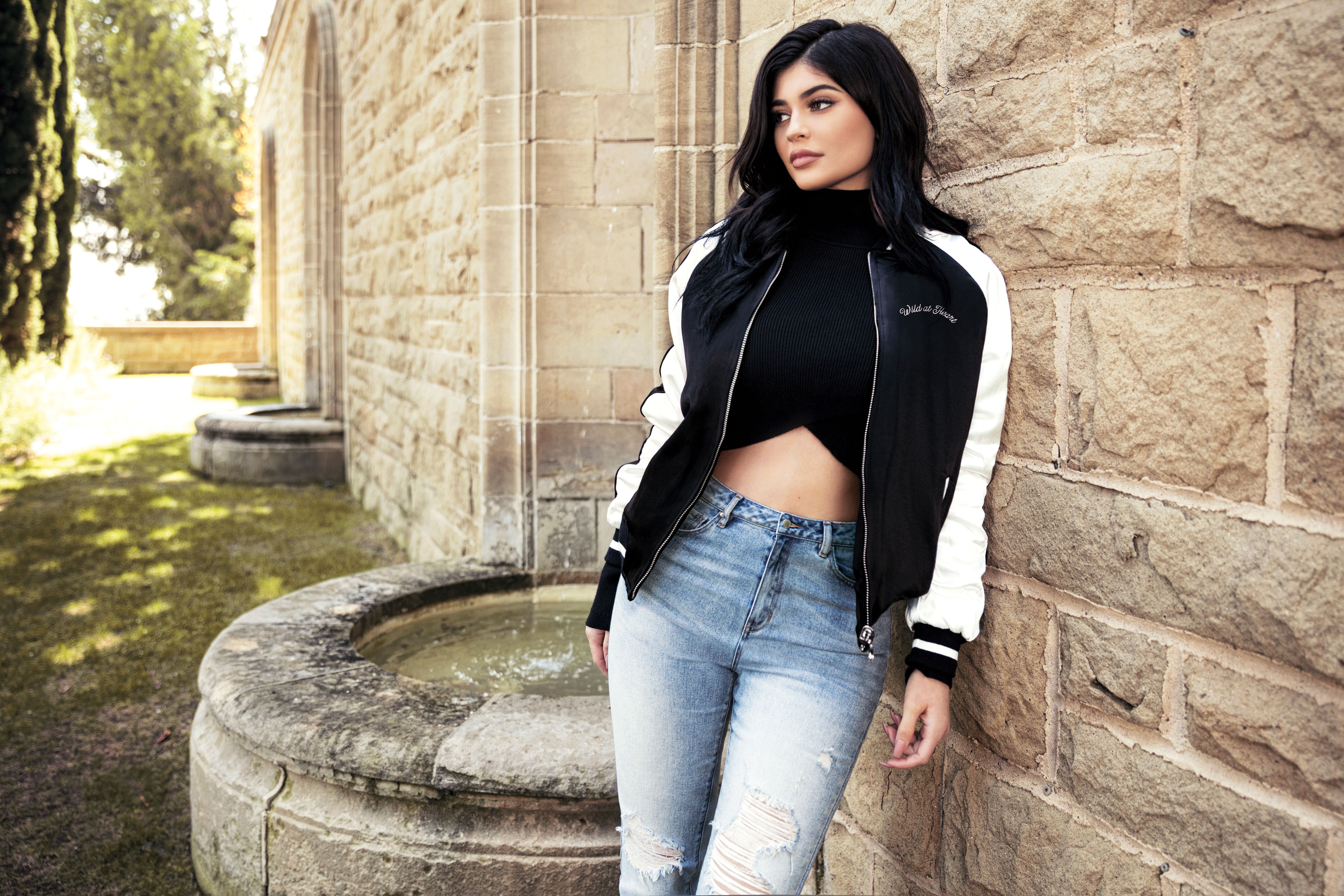 kylie jenner, celebrities, girls, model, hd, 4k, HD Wallpaper