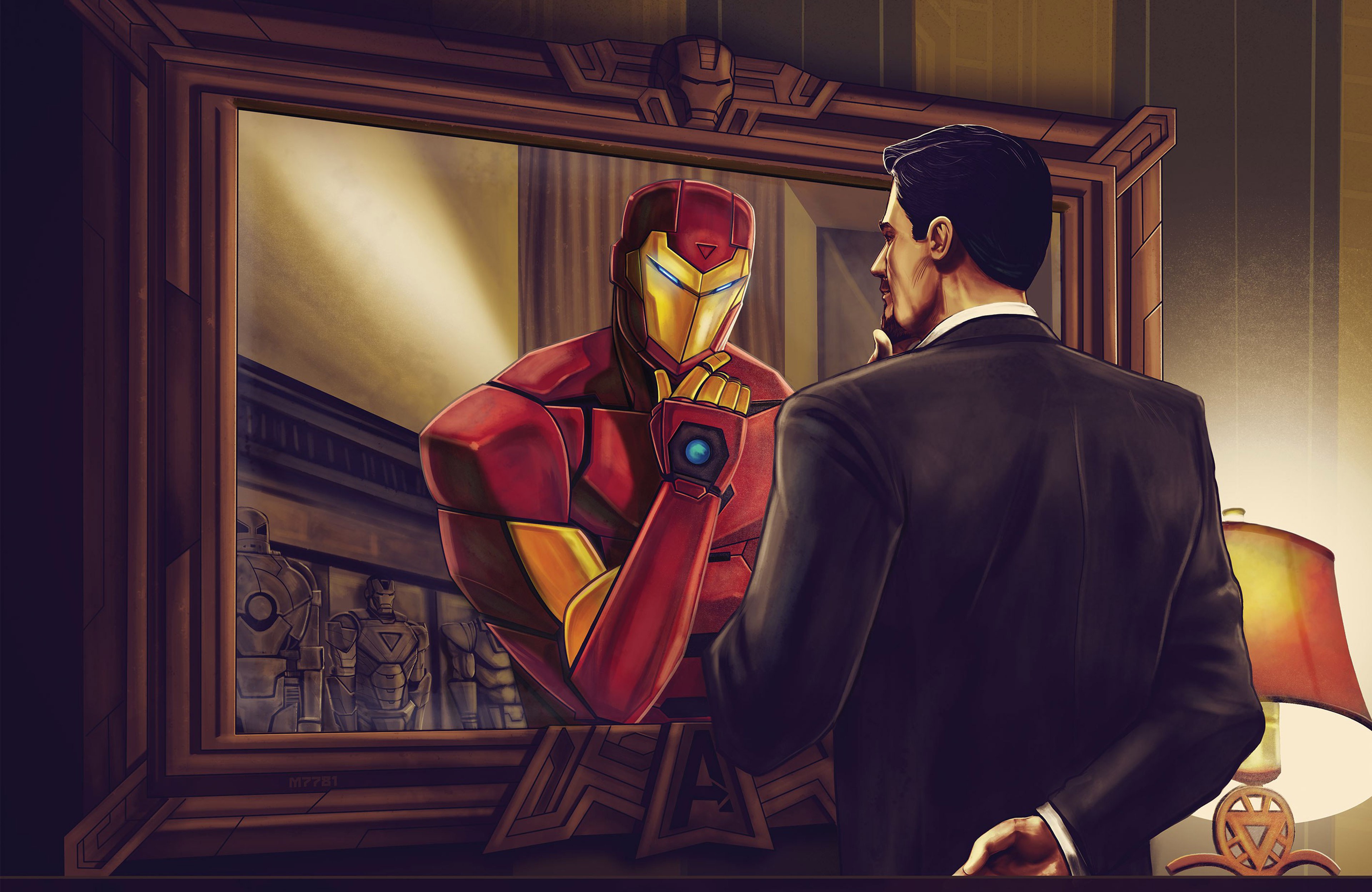iron man, movies, hd, 4k, artwork, artist, digital art, superheroes, HD Wallpaper