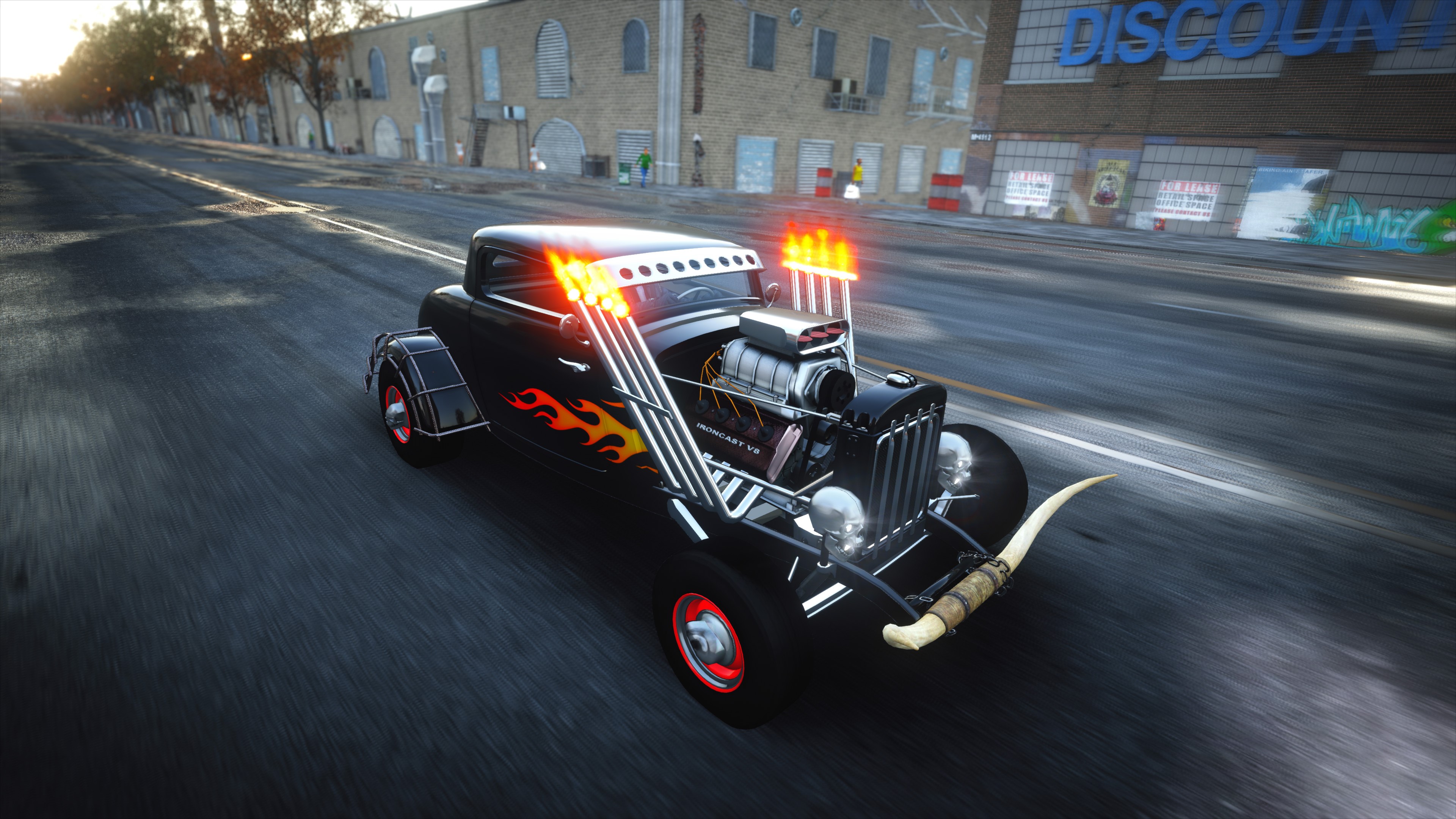 the crew 2, the crew, games, pc games, xbox games, ps games, 4k, hd, hot rod, HD Wallpaper