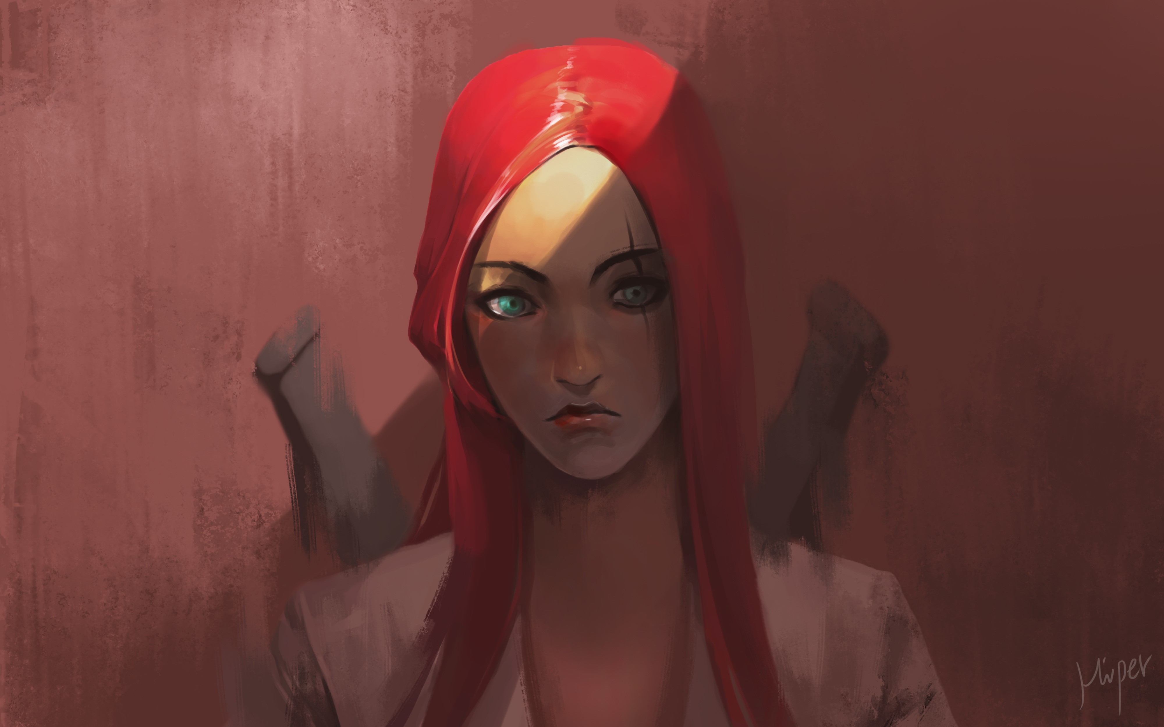 league of legends, games, deviantart, artist, HD Wallpaper