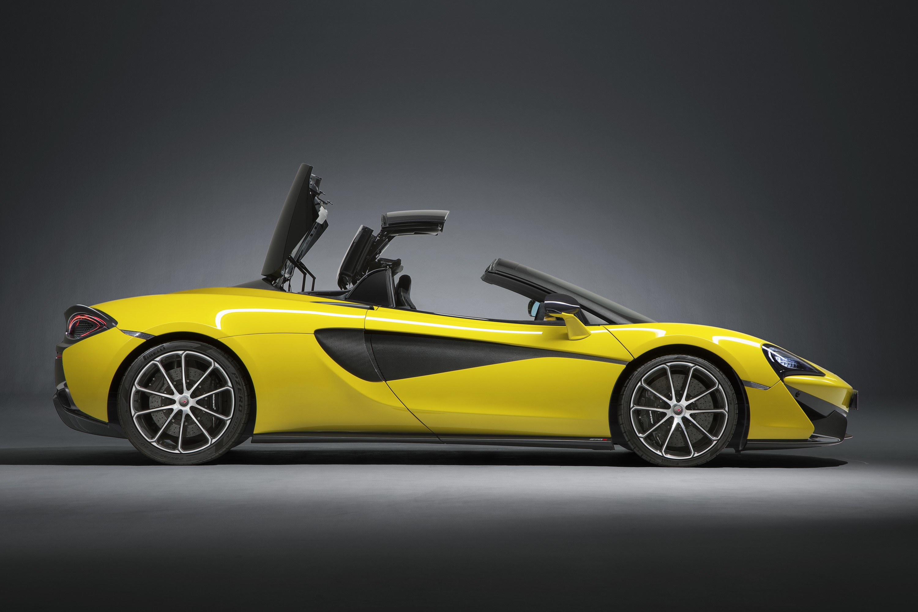 mclaren 570s spider, mclaren, 2018 cars, cars, hd, 4k, HD Wallpaper