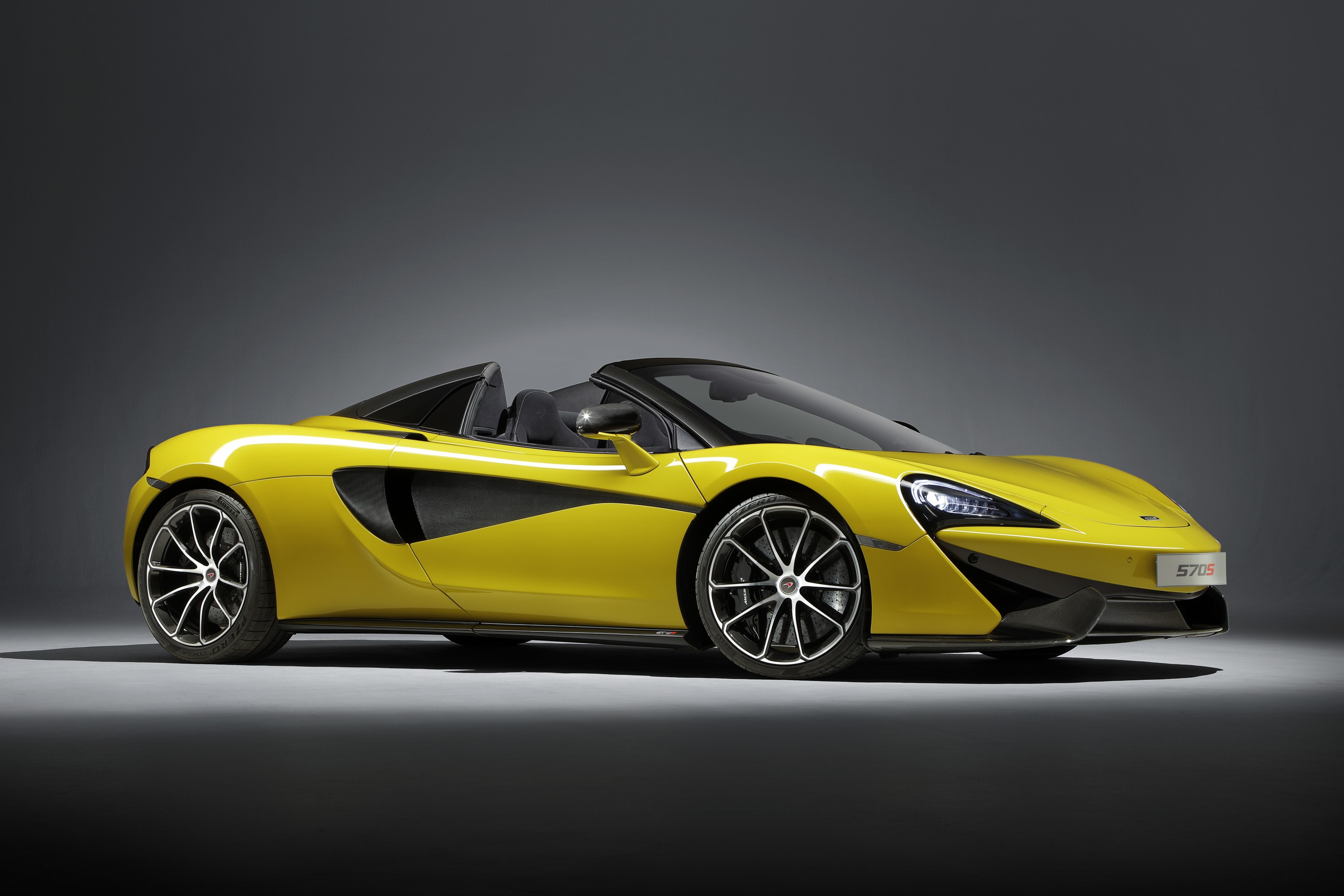 mclaren 570s spider, mclaren, 2018 cars, cars, hd, 4k, HD Wallpaper