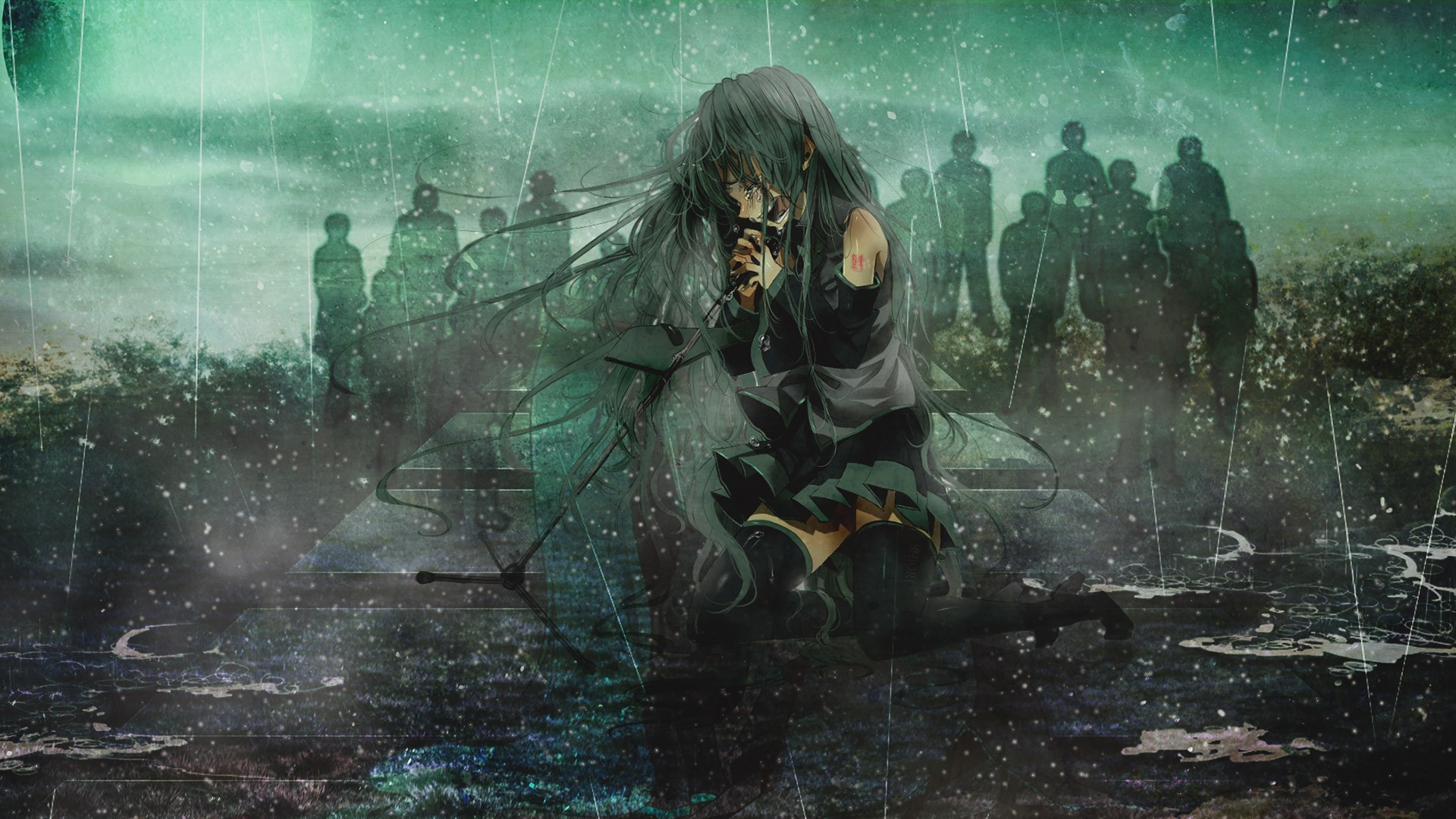 vocaloid, anime, anime girl, hd, artist, artwork, digital art, HD Wallpaper