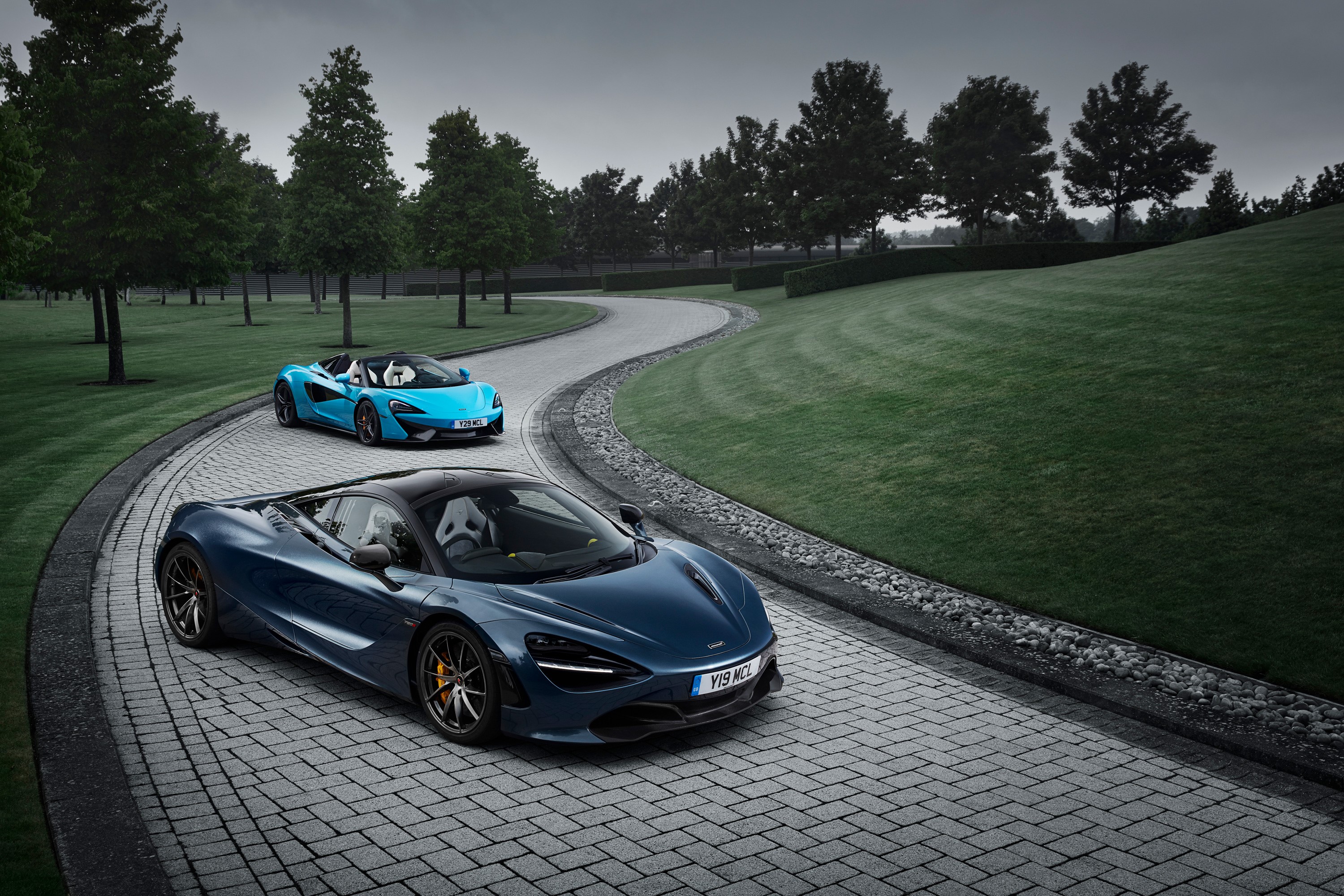 mclaren 570s spider, mclaren 720s, mclaren, 2018 cars, cars, hd, 4k, HD Wallpaper